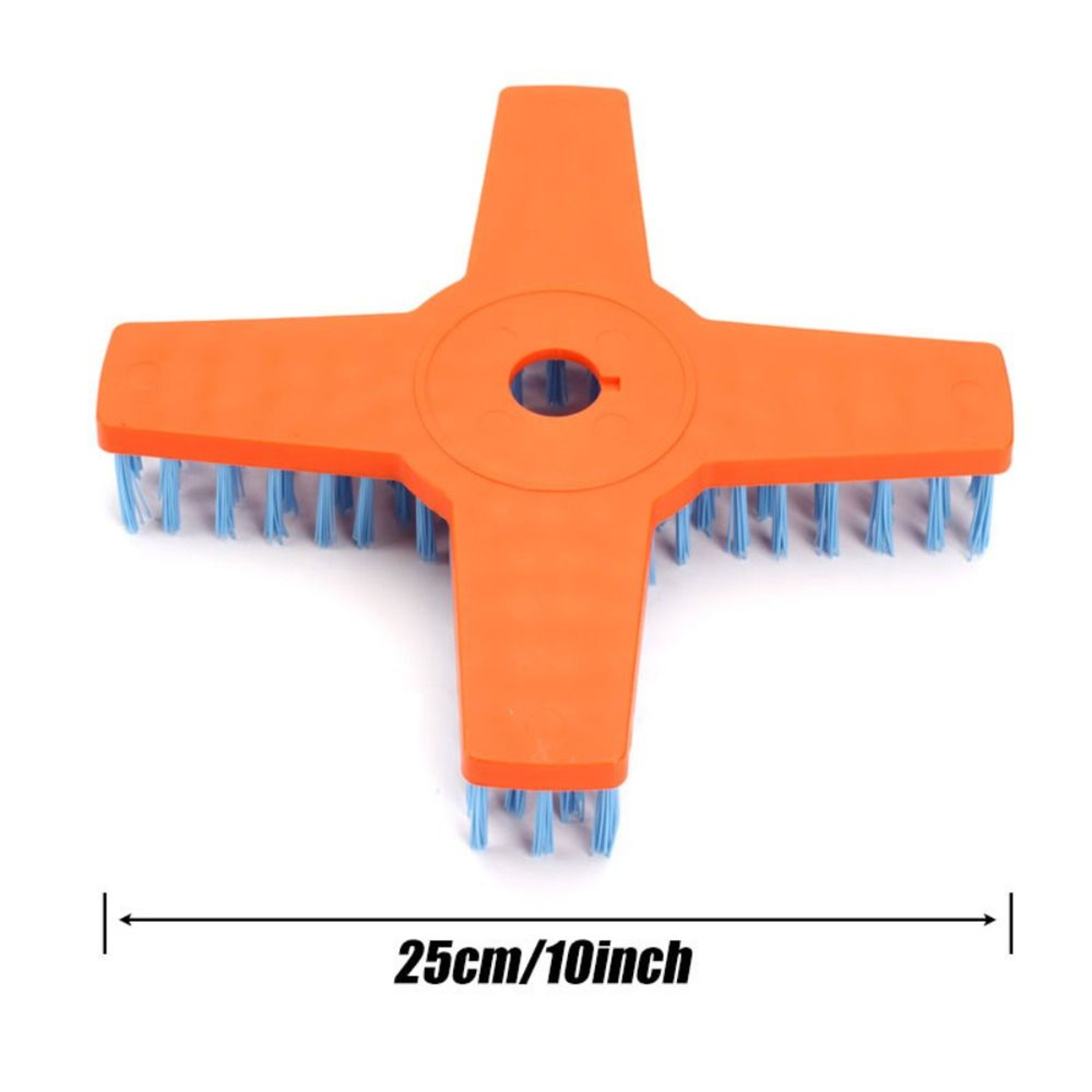 Heavy Duty Lawn Mower Cleaning Brush Wear Resistant Mower Deck Cleaning Tool For Fast Grass  Debris 4