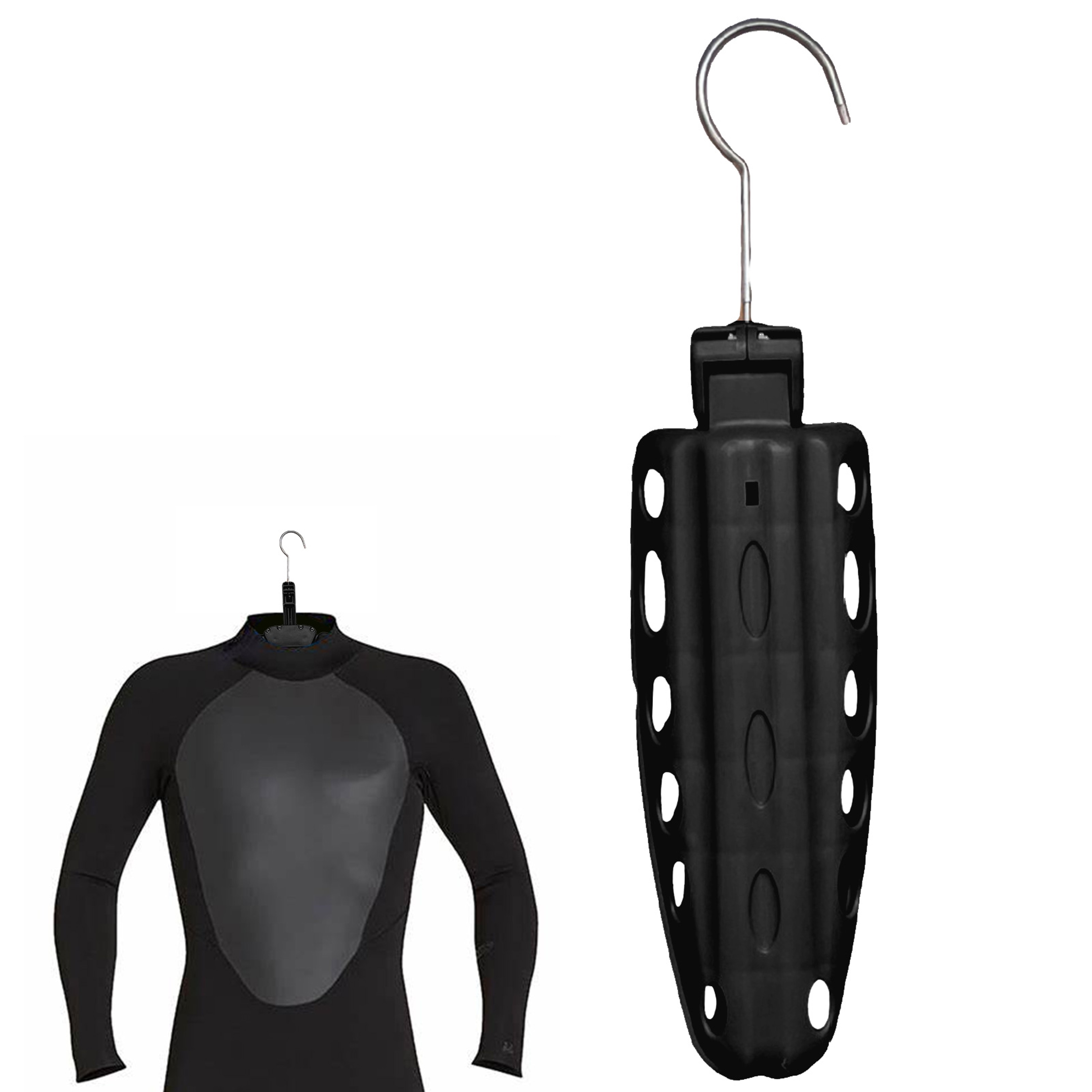Foldable Wetsuit Hanger For Surfing  Diving Quick Dry Wetsuit Hanger With Wide Shoulder Support 1
