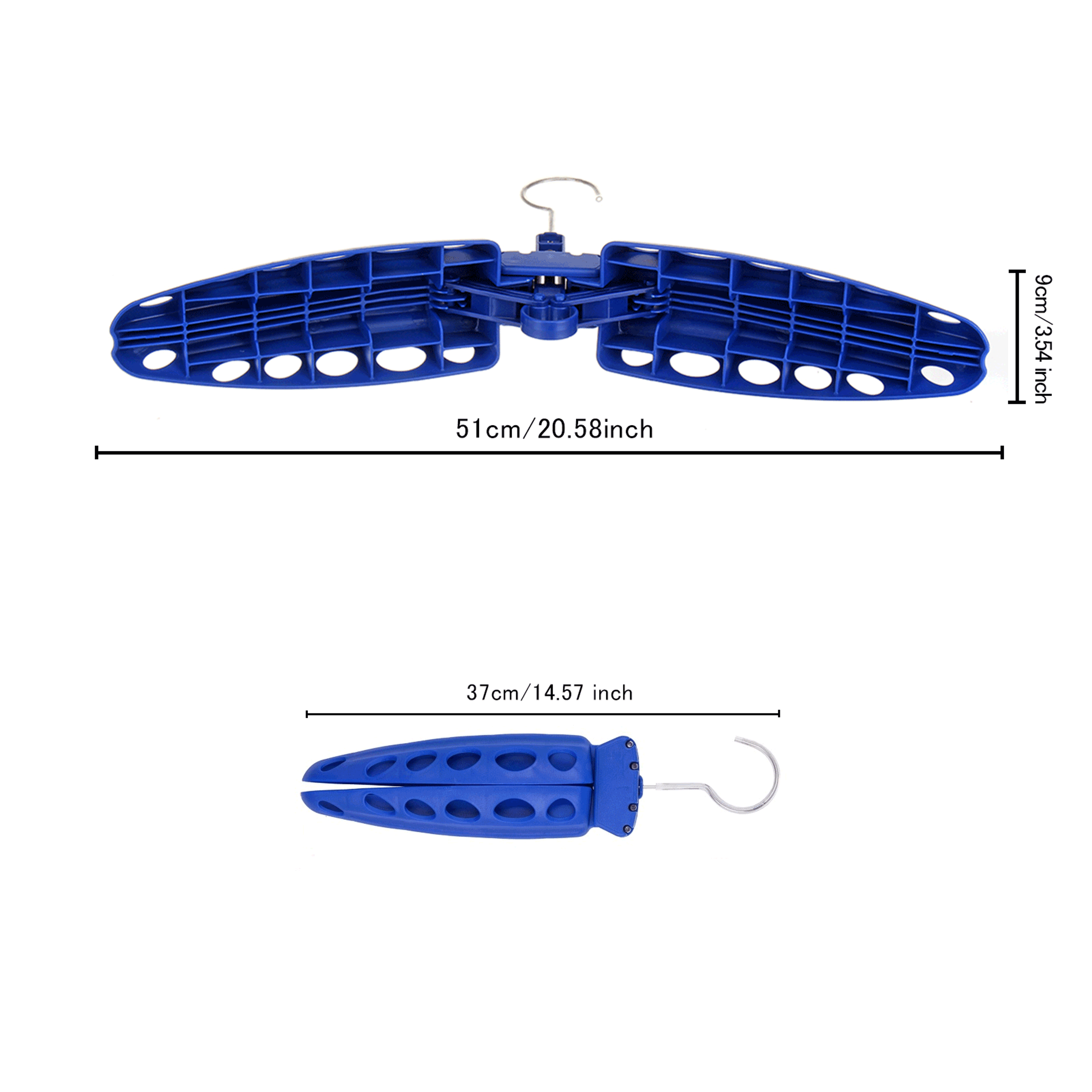 Foldable Wetsuit Hanger for Diving & Surfing Heavy Duty Diving Suit Hanger Drying Rack – view 6
