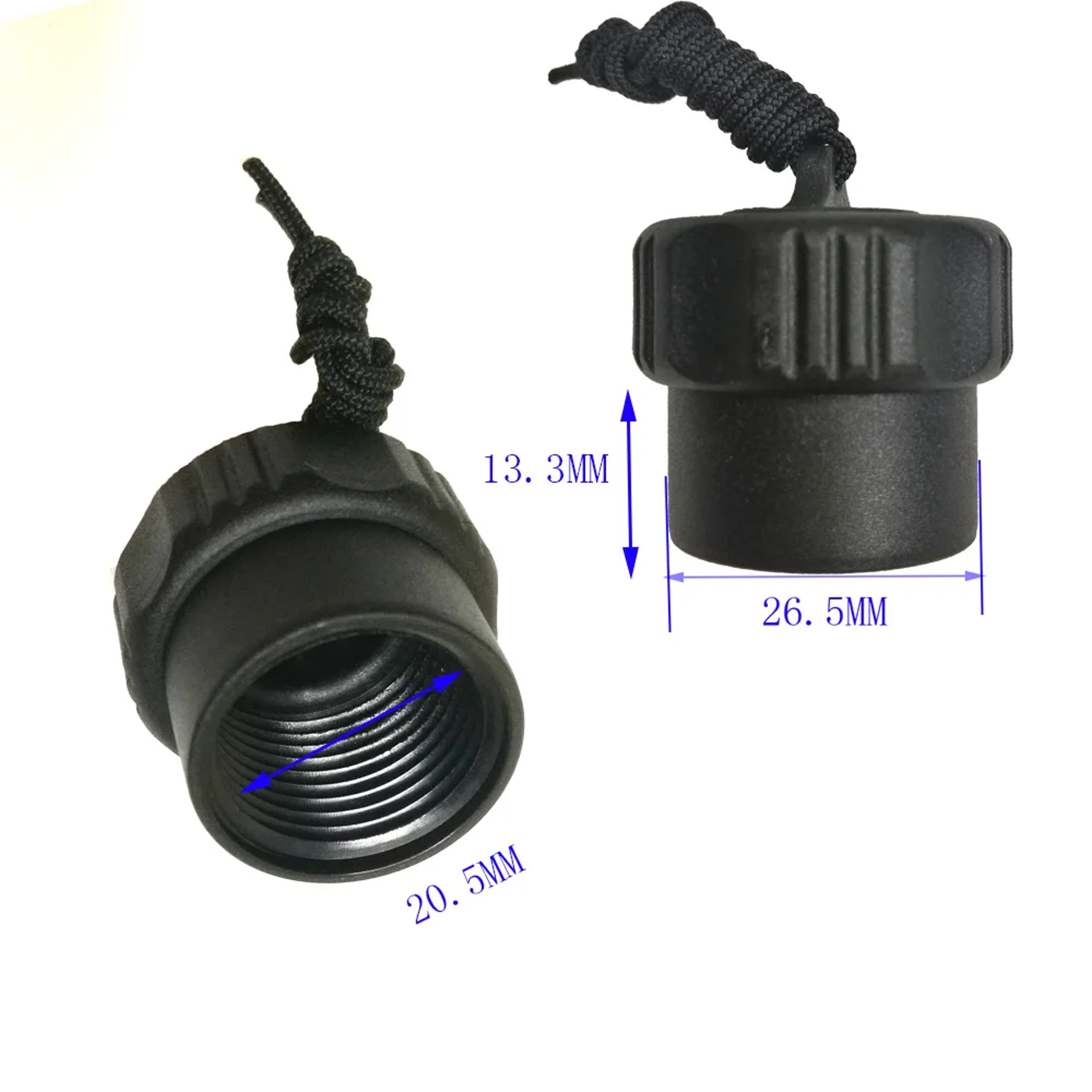Scuba DIN Regulator Dust Cap Threaded First Stage Protector Cover for Diving Gear – view 2