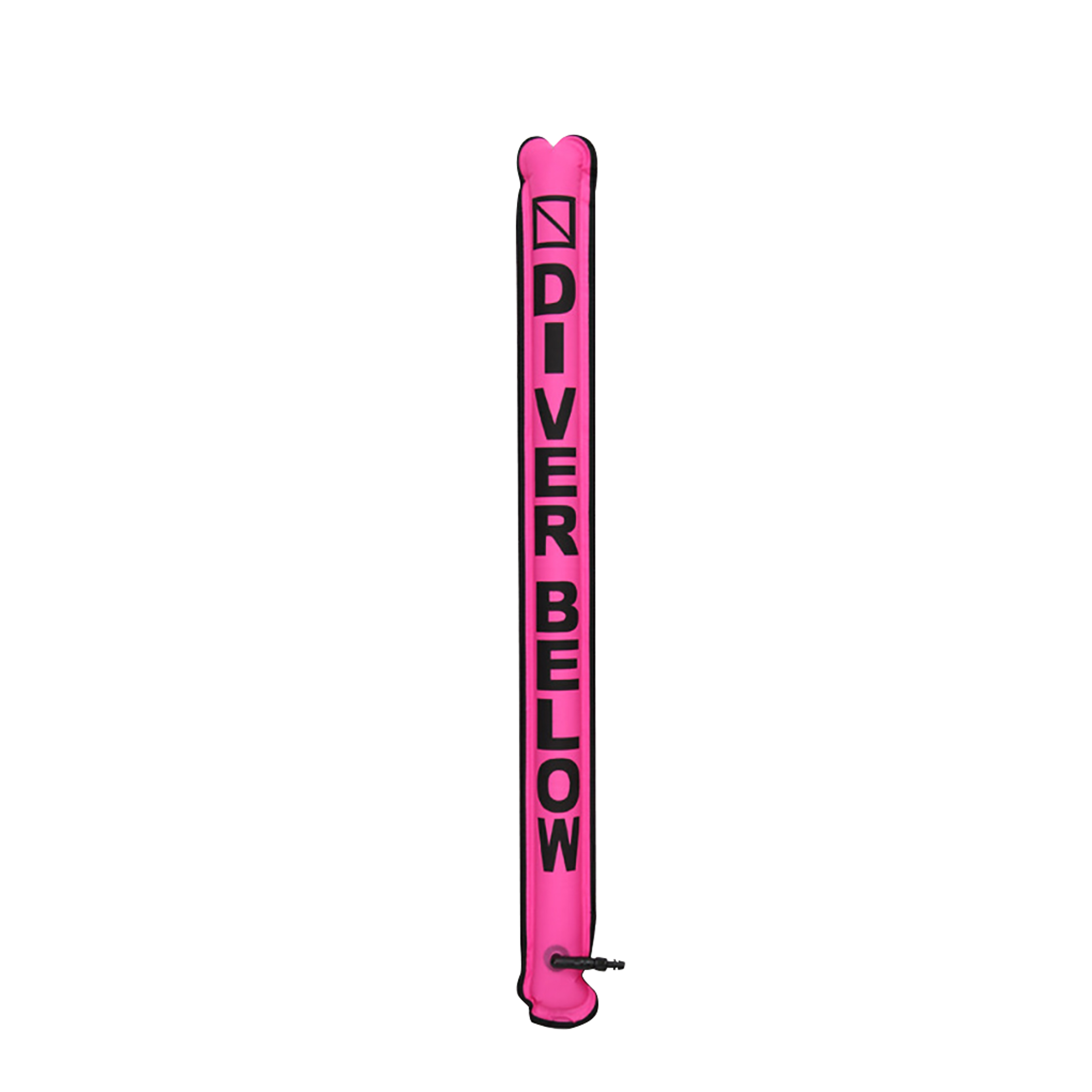 High Visibility Surface Marker Buoy For Scuba Diving Inflatable SMB Safety Sausage With Rotatable H 2