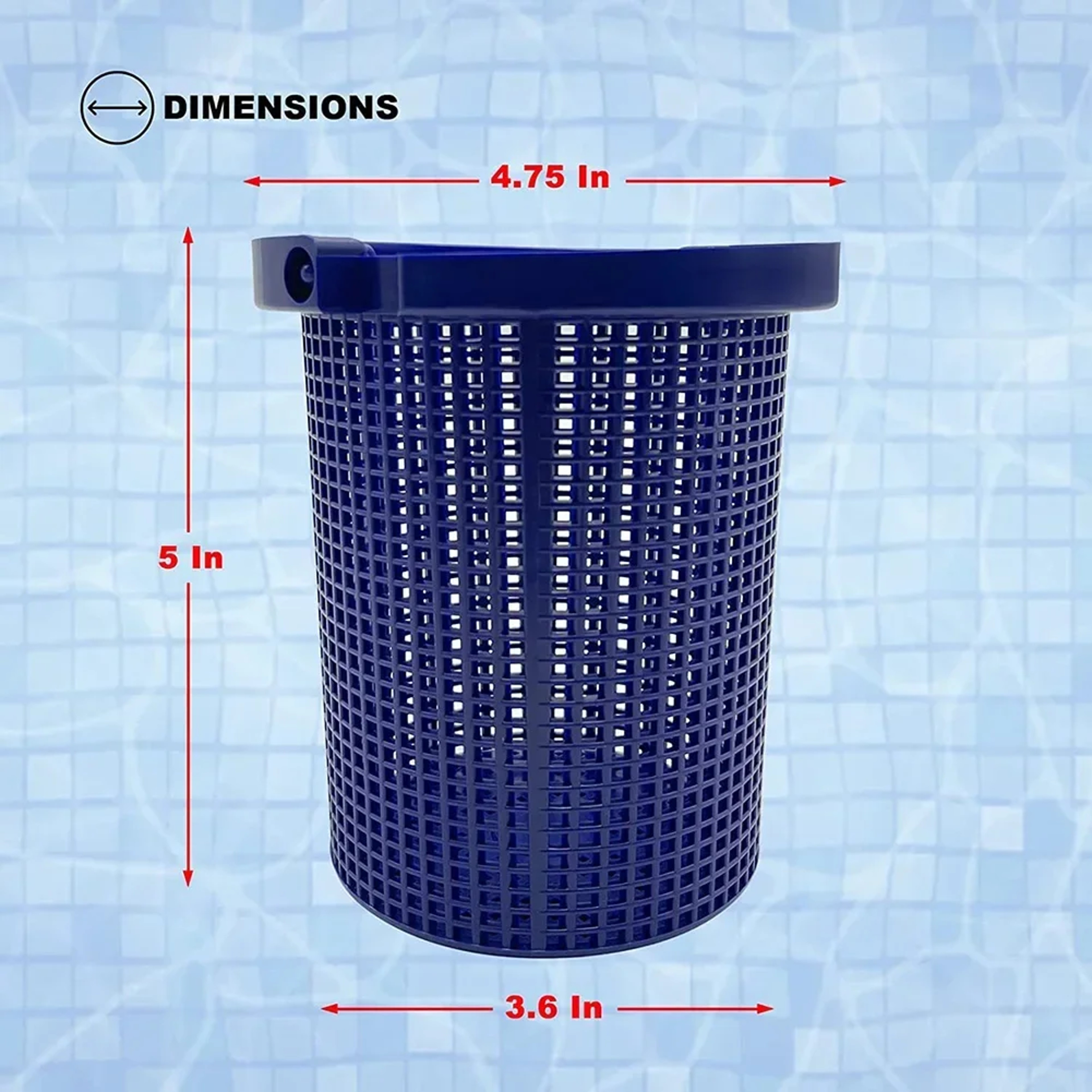 Pool Pump Strainer Basket Replacement for Dura Glass & Maxi Glass Pumps | Pool Skimmer Basket – view 6