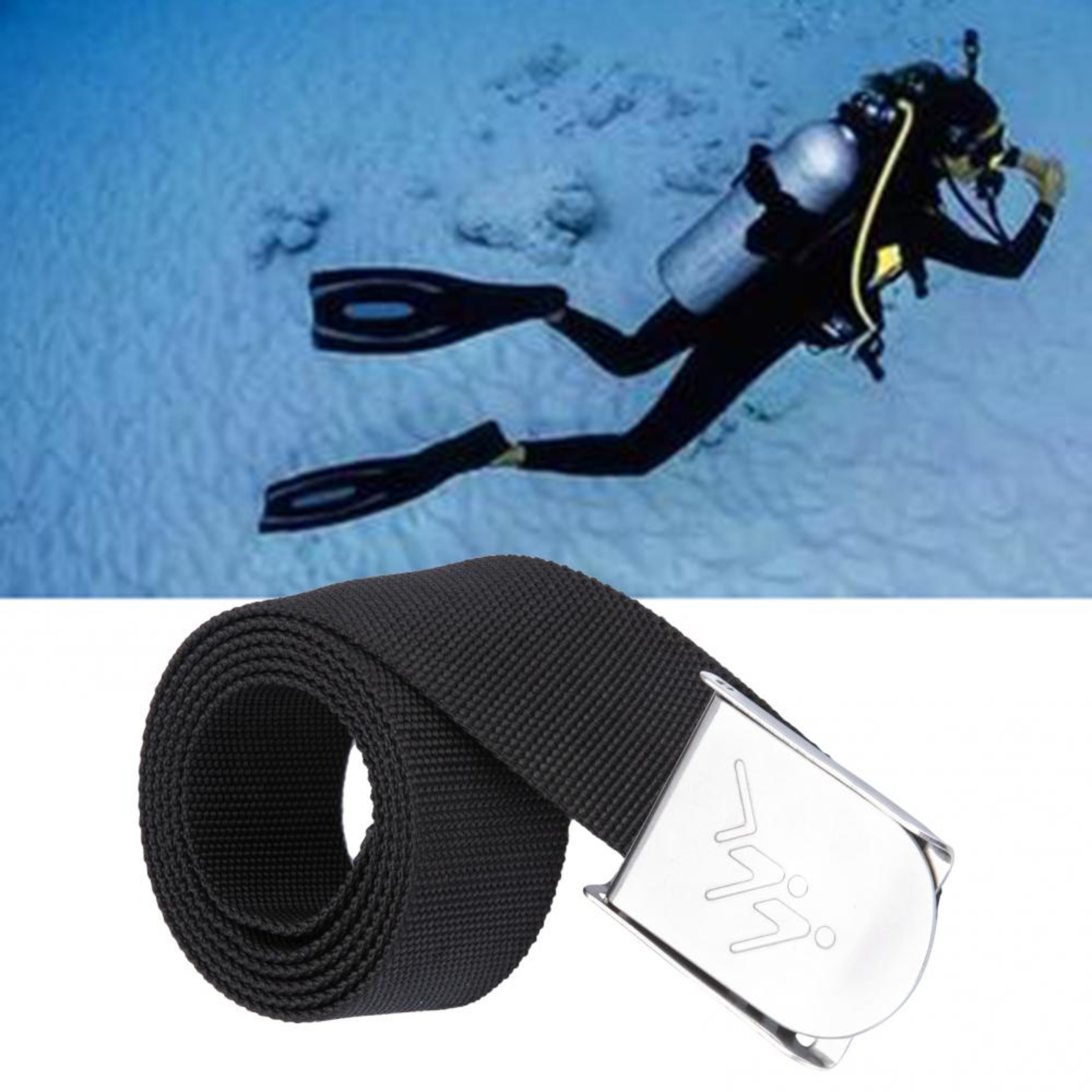 Keep Diving Diving Weight Belt with Quick Release Buckle for Free Diving & Snorkeling – view 1
