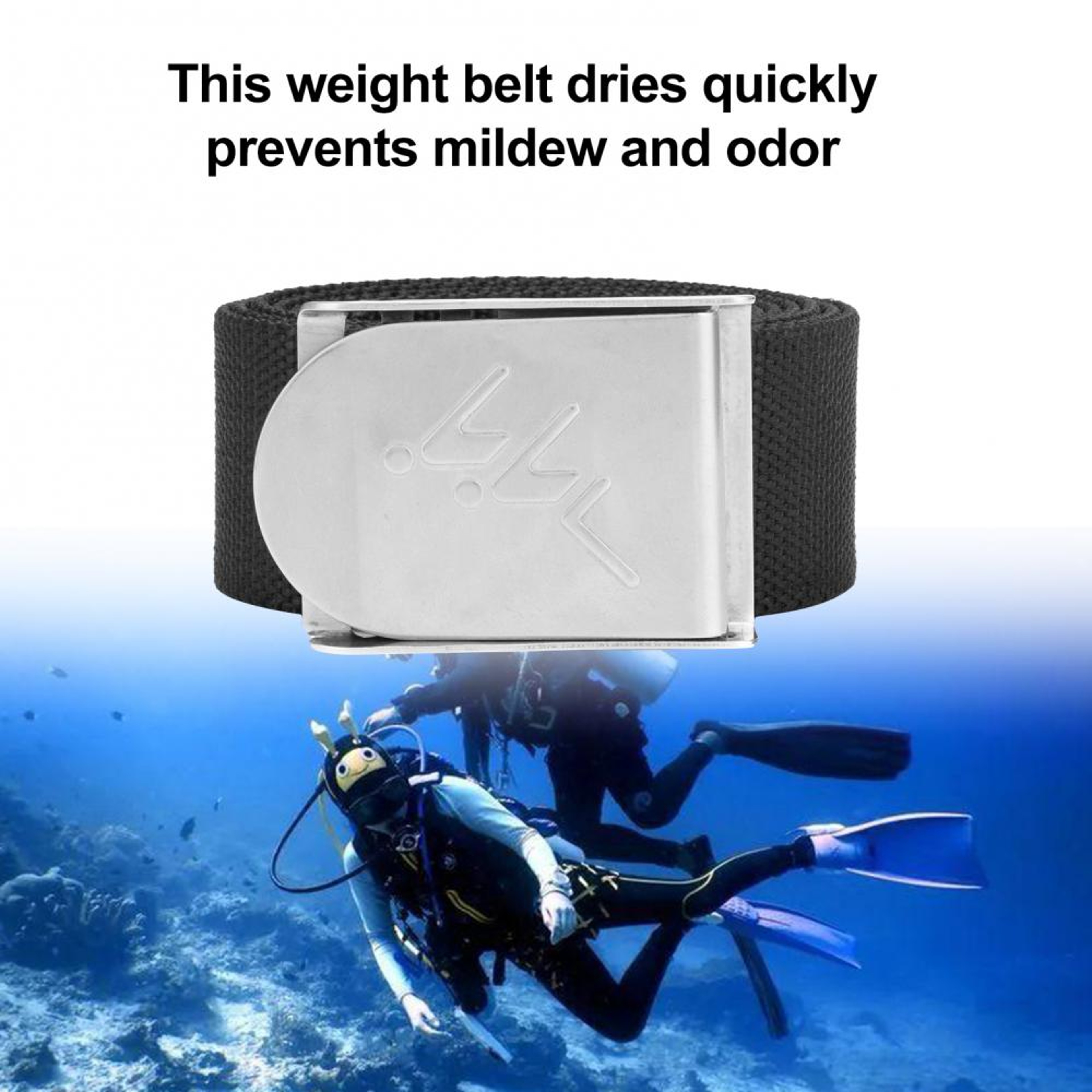 Keep Diving Diving Weight Belt with Quick Release Buckle for Free Diving & Snorkeling – view 4