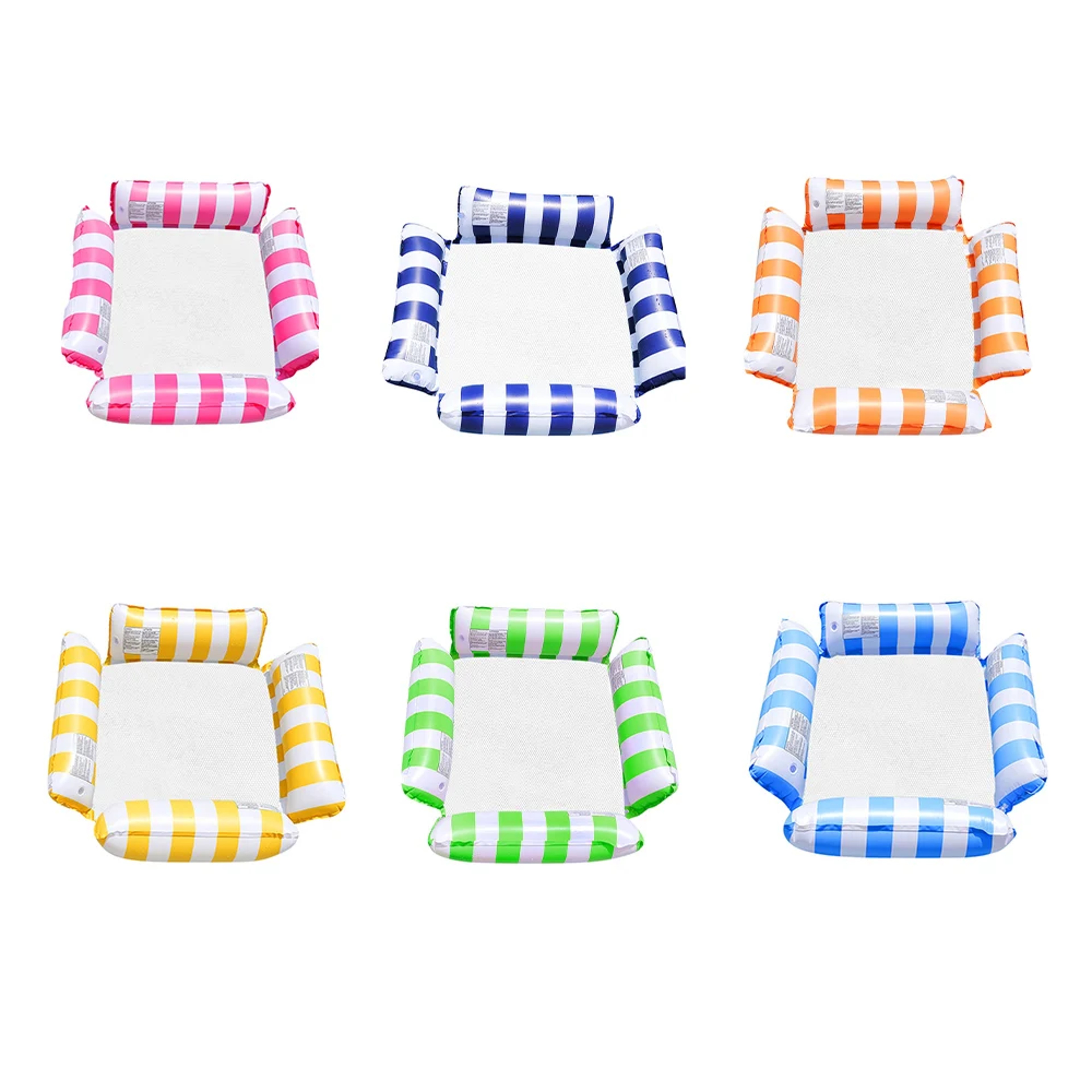 Four Tube Inflatable Pool Hammock Float Seat Foldable Pool Float Lounge for Relaxing Water Fun – view 3