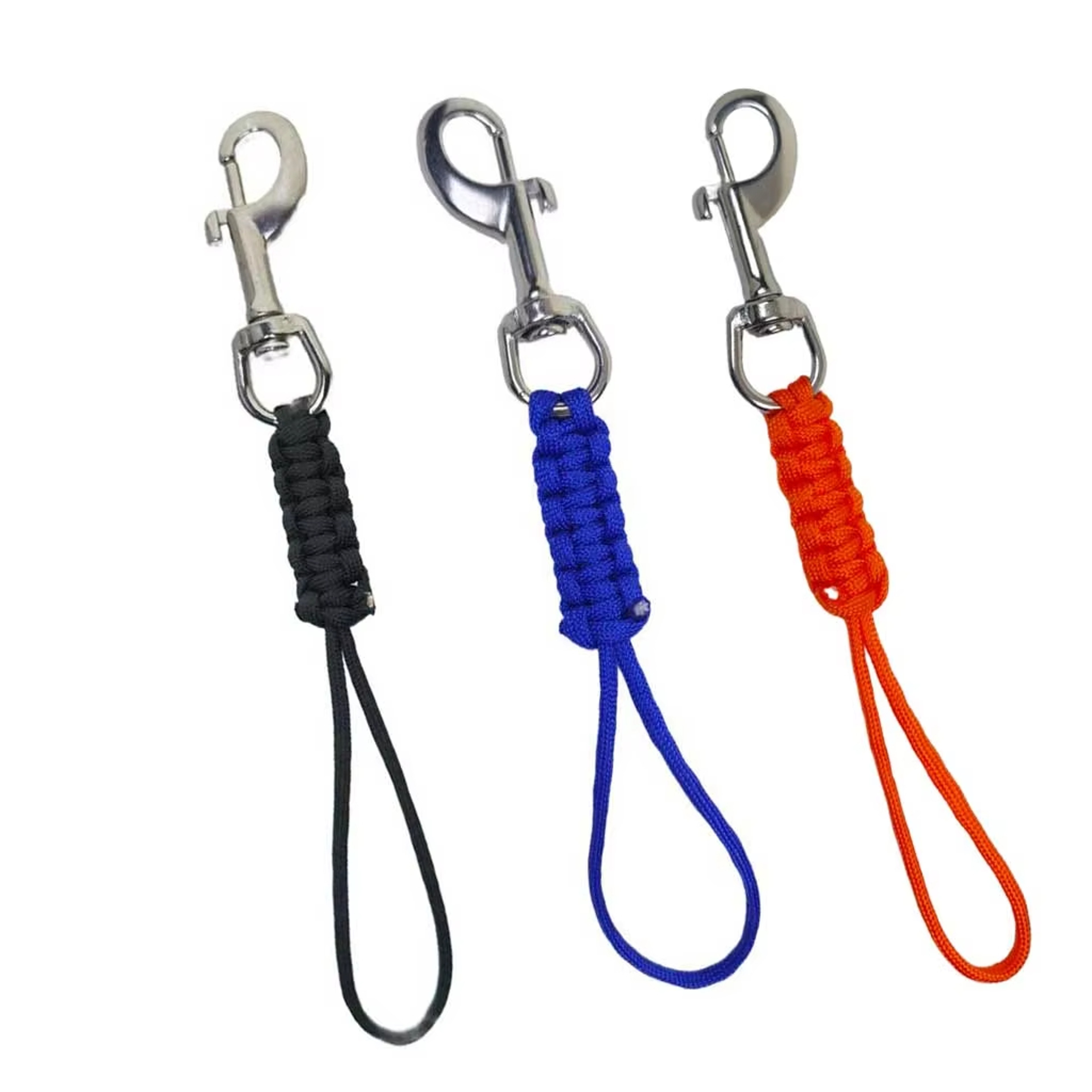 Marine Grade Scuba Diving Lanyard with Stainless Steel Bolt Snap & Braided Safety Rope – view 6