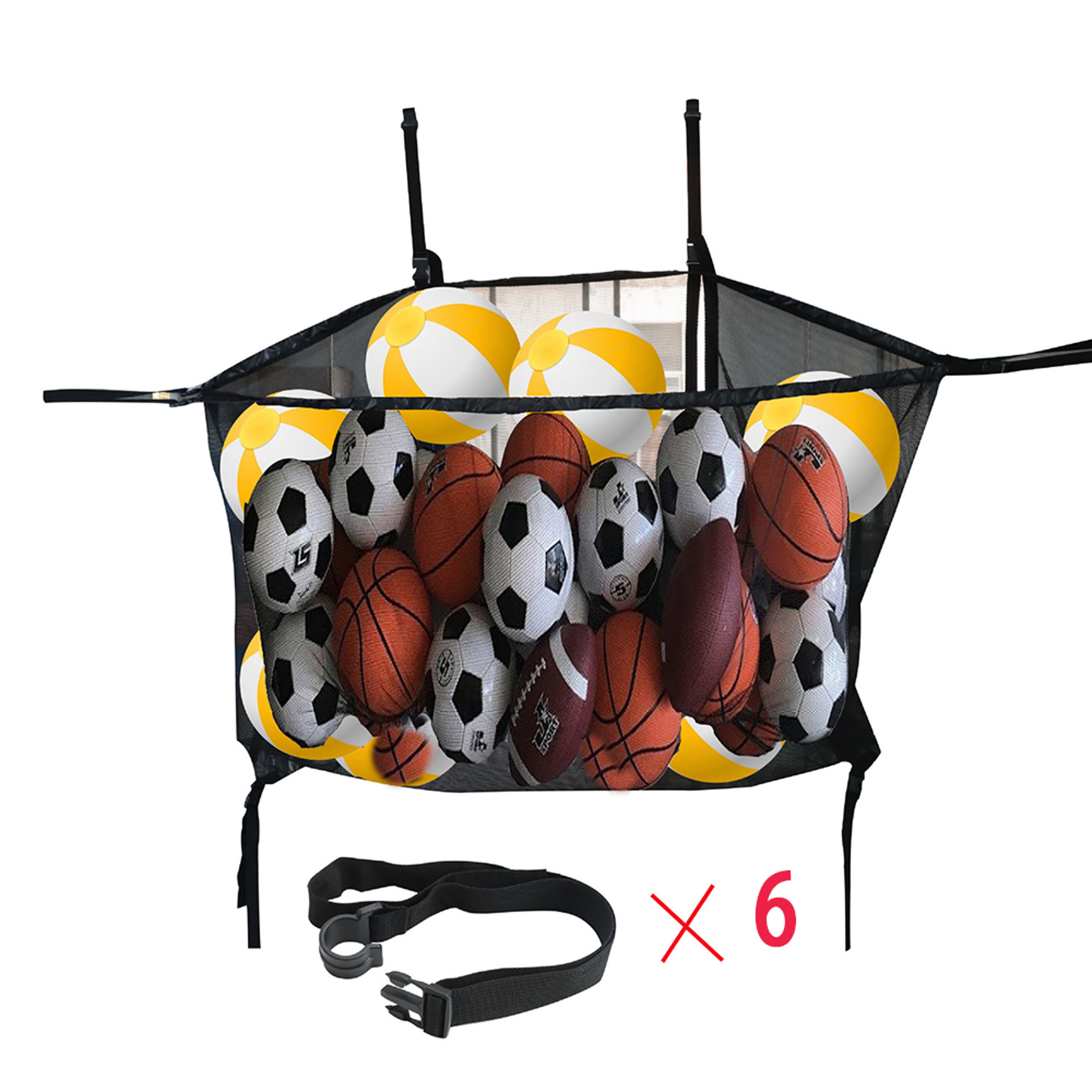 Large Capacity Mesh Pool Storage Bag for Inflatable Floats, Toys & Beach Accessories – view 7