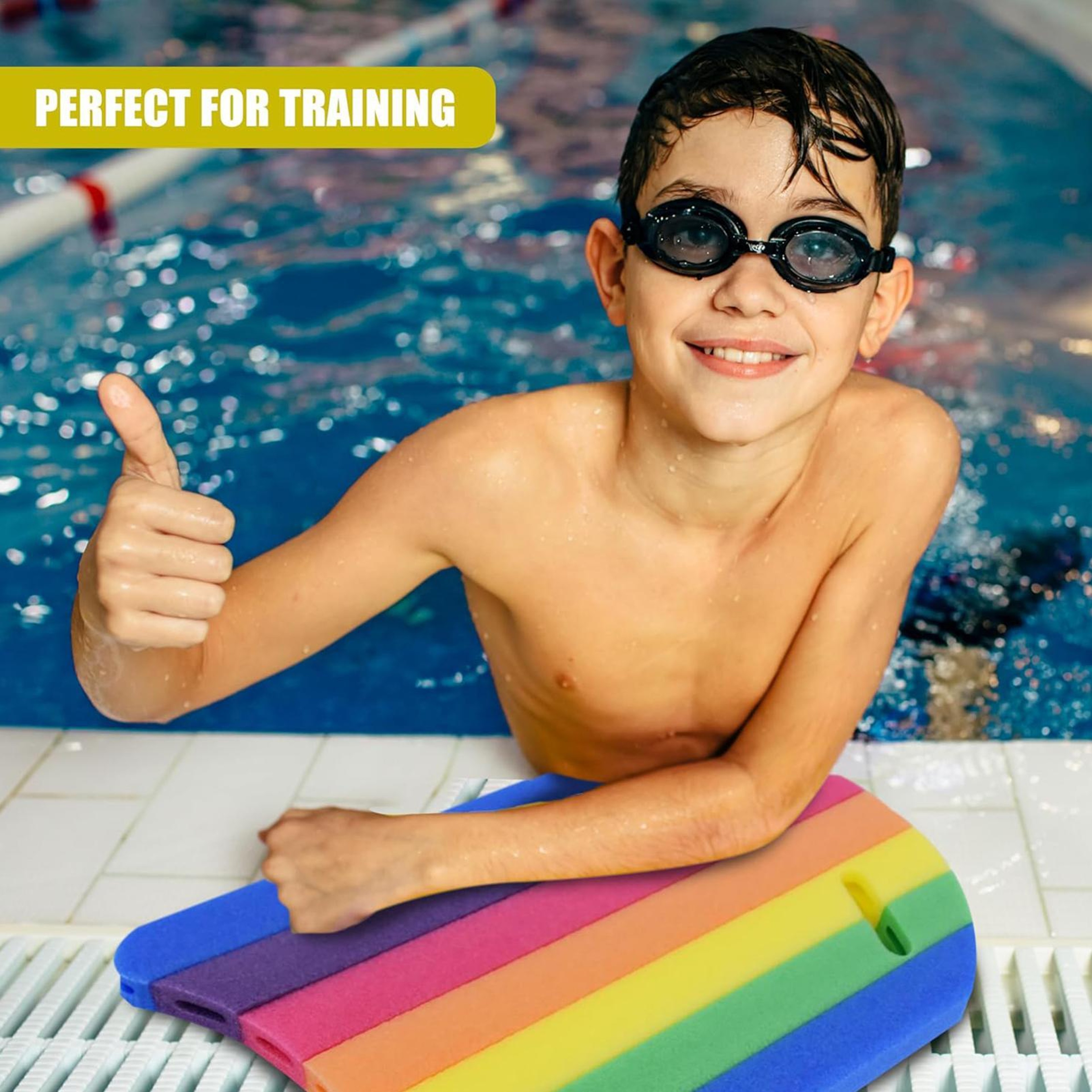 EVA Swimming Kickboard for Kids & Adults Lightweight Swim Training Board Pool Float – view 2