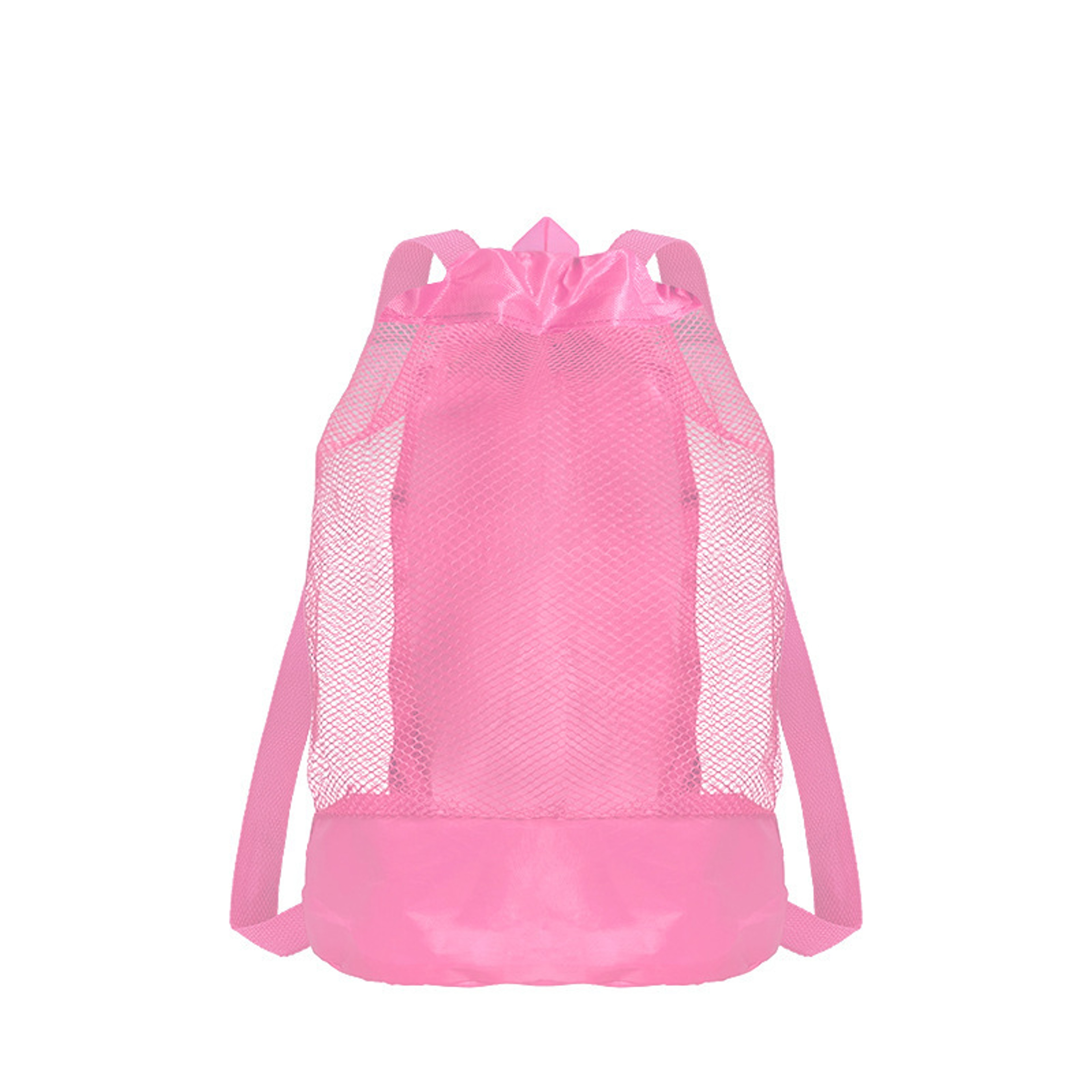 Starfish Mesh Beach Bag Drawstring Beach Backpack For Swim Gear  Beach Storage 1