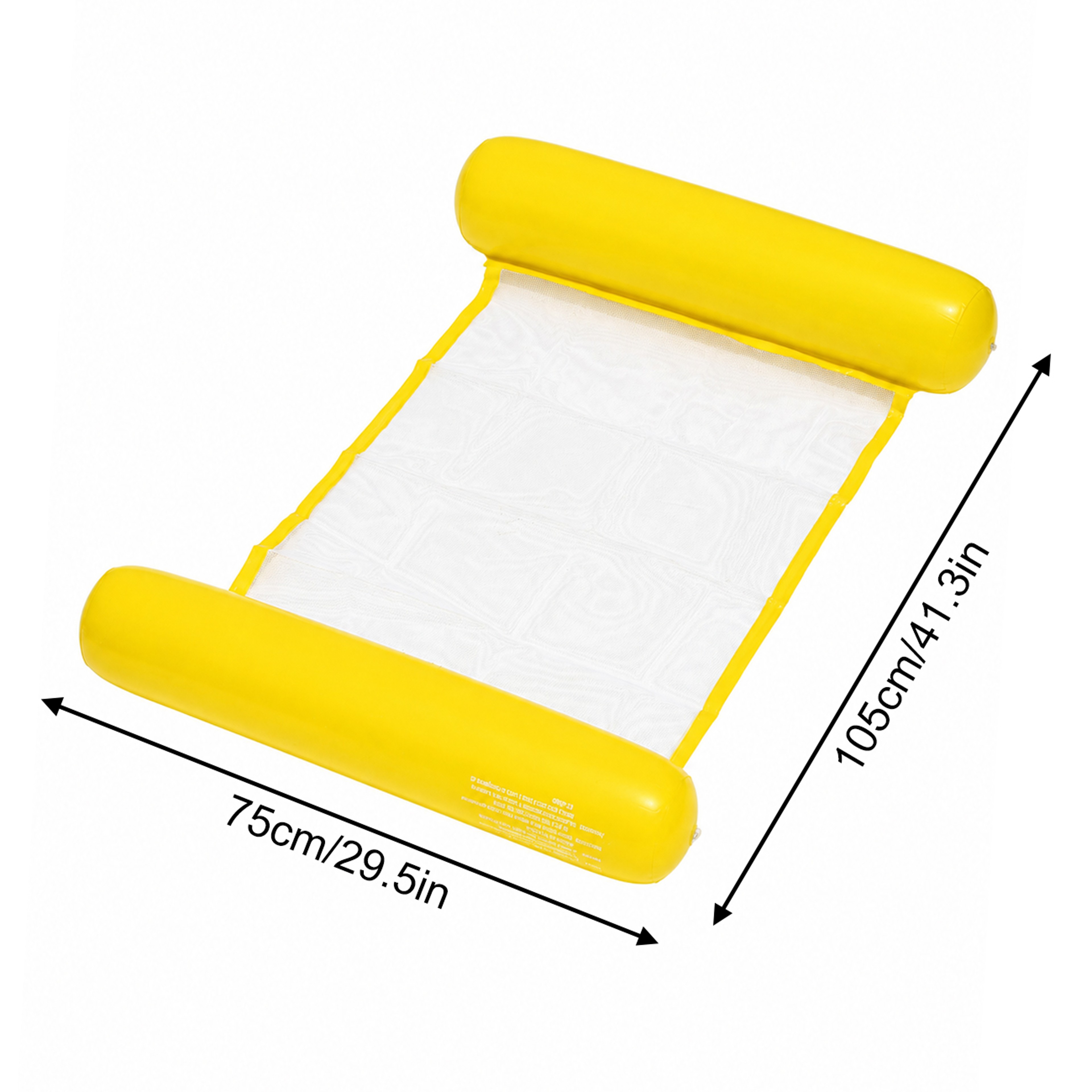 Portable Inflatable Pool Hammock Chair With Cooling Mesh Foldable Pool Float Lounger For Beach  Poo 5