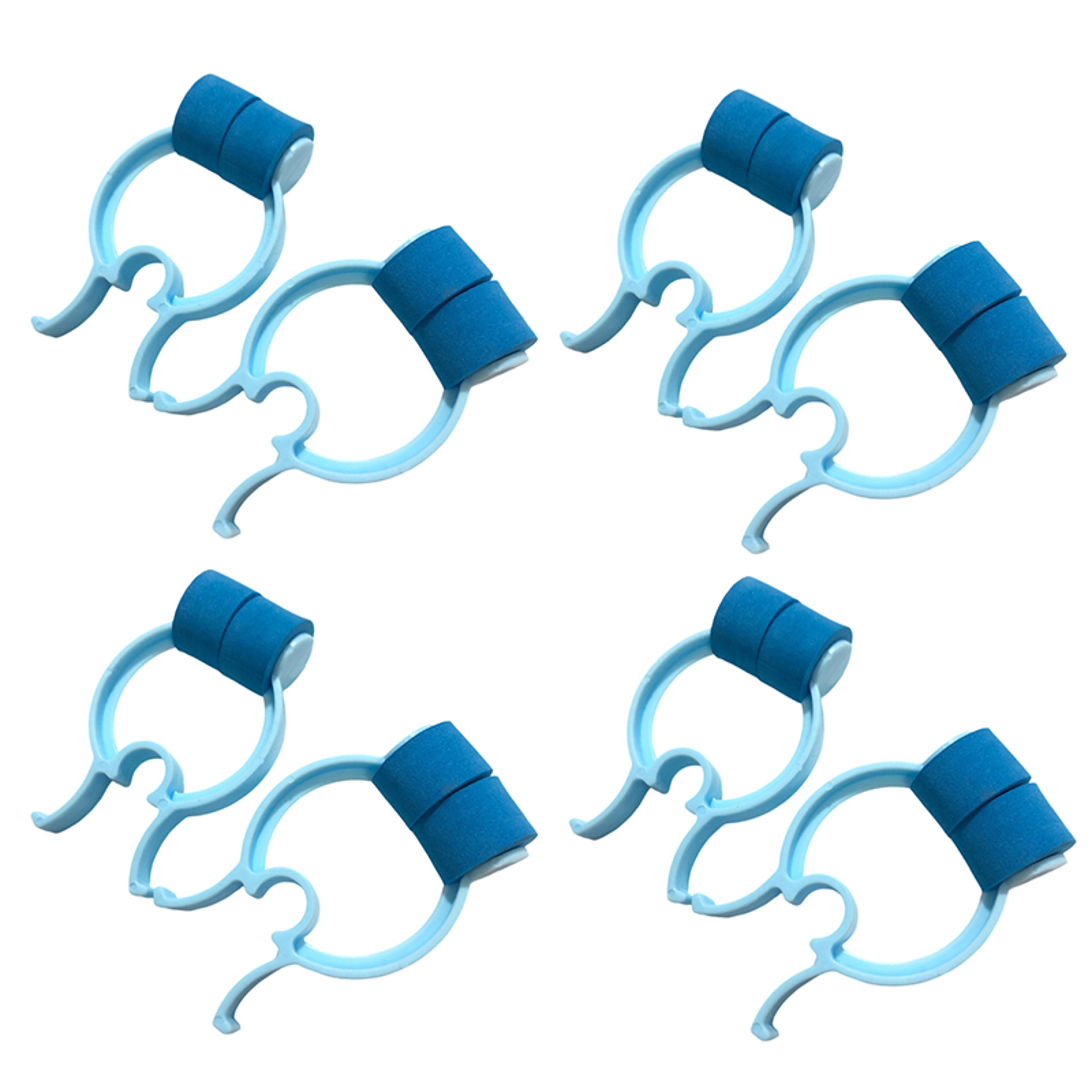 Spirometer Nose Clip Set For Breathing Exercises Lung Function Tests  Nasal Training 2