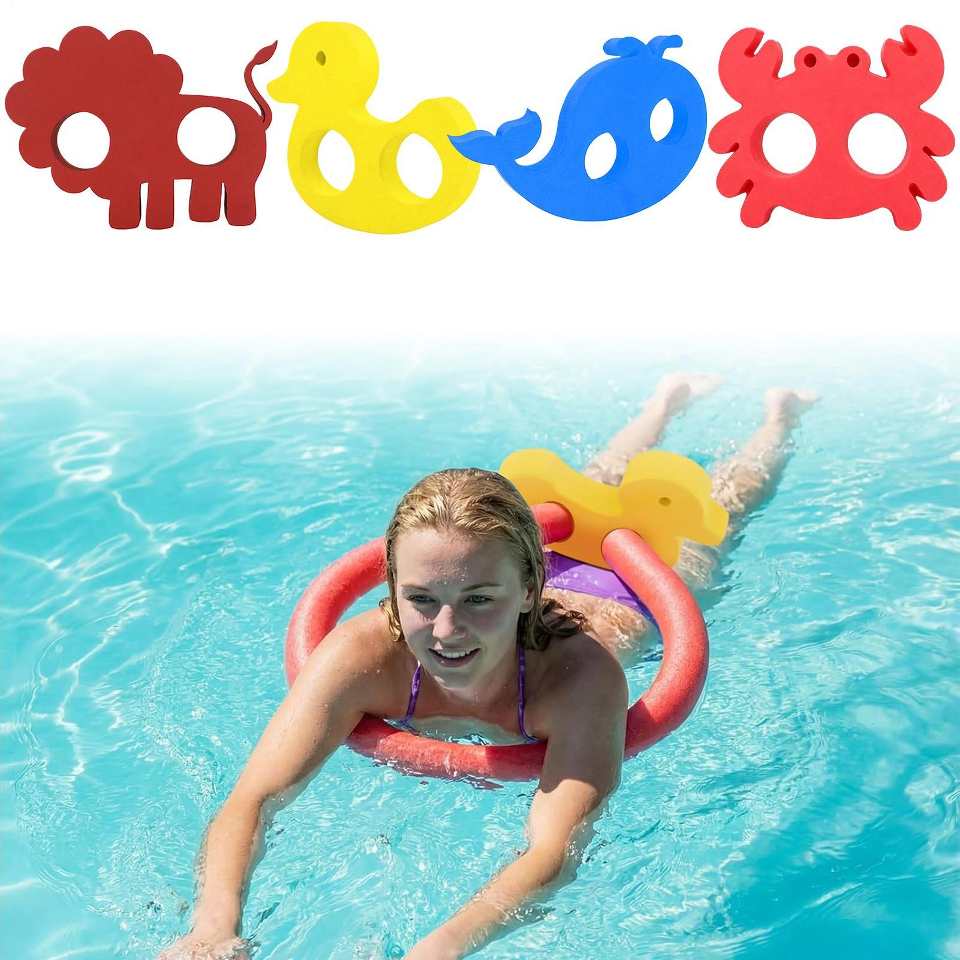 Kids Pool Noodle Connector for Creative Water Play & Swimming Training Aid – view 5