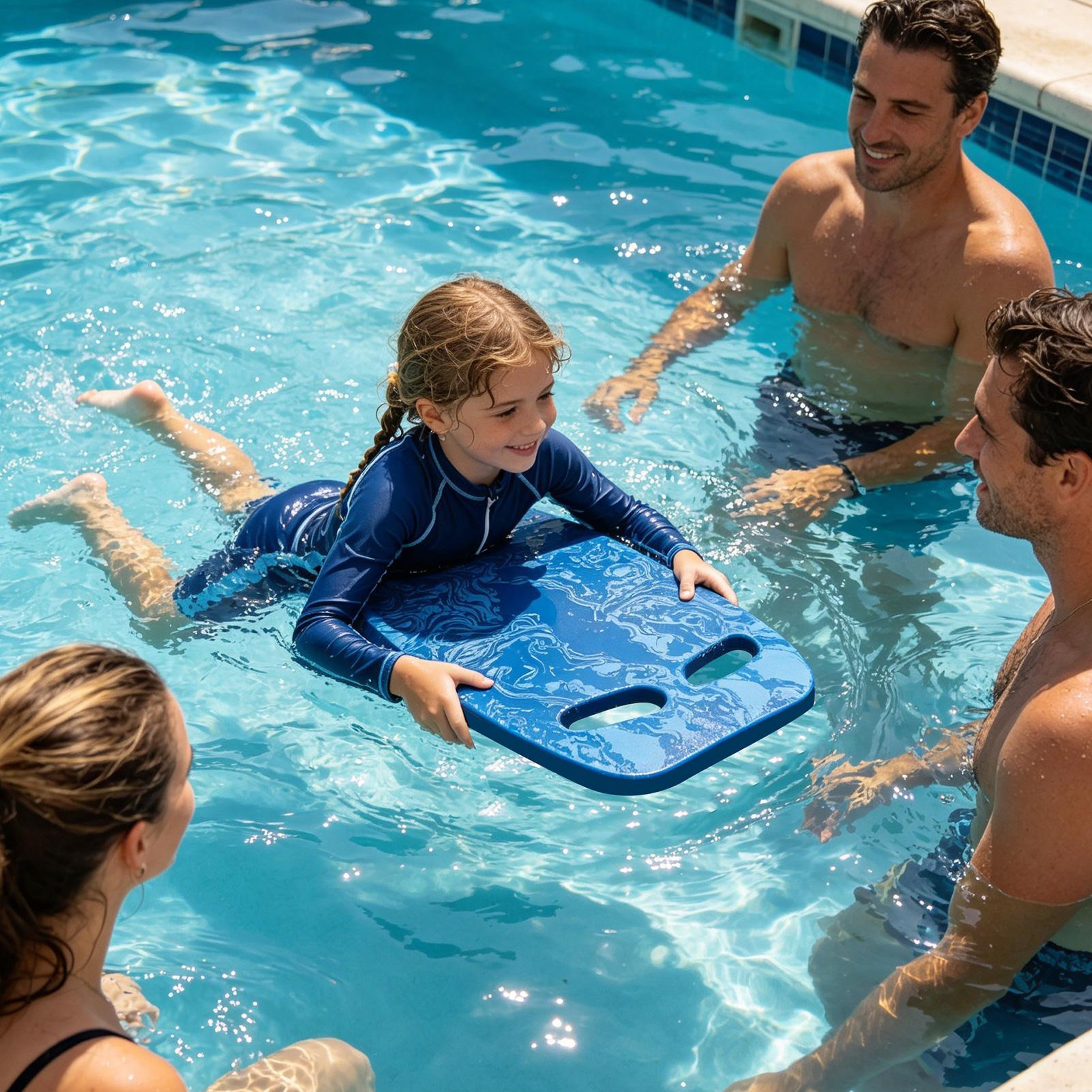 Ergonomic Swim Kickboard High Buoyancy Swimming Training Aid for Kids, Teens & Adults – view 2