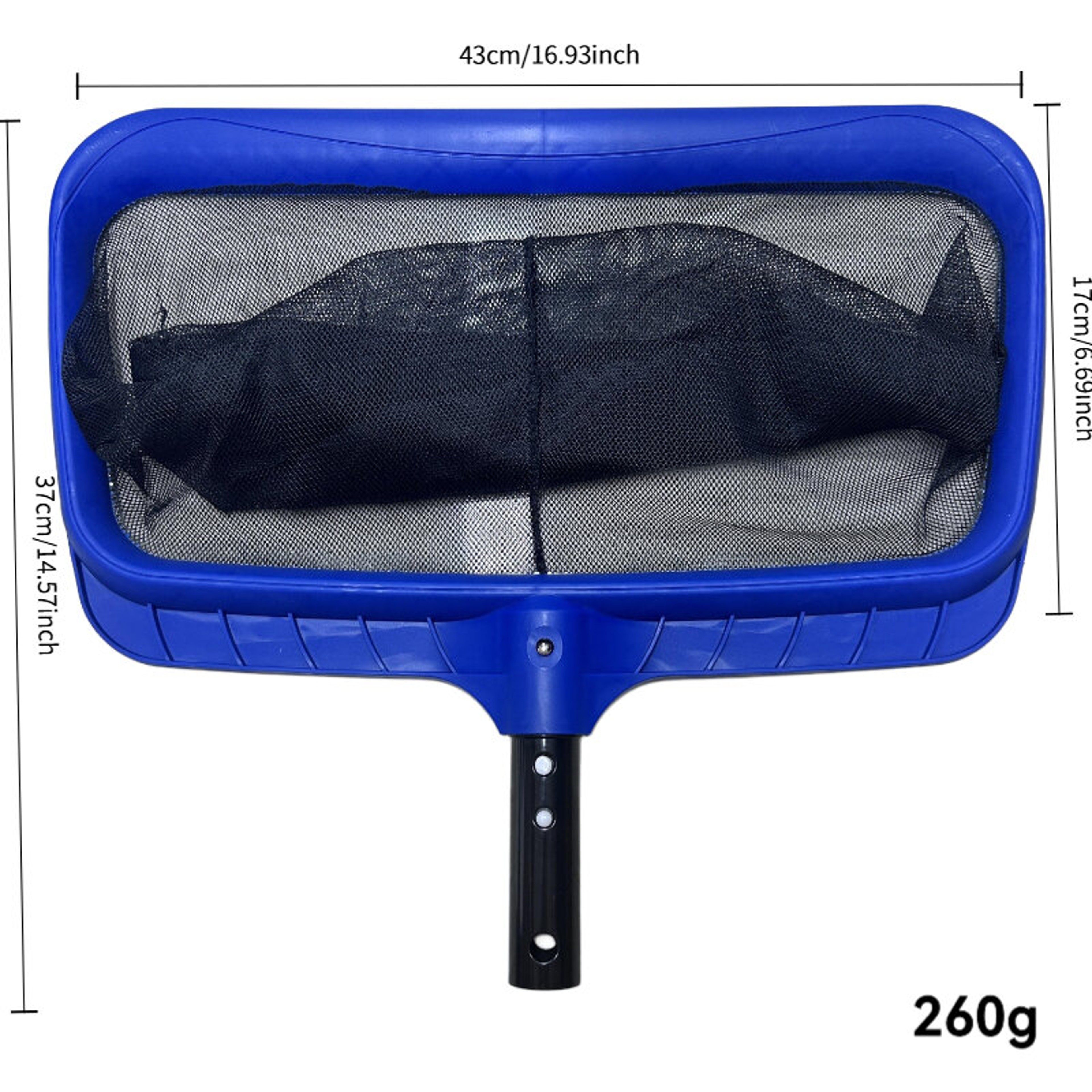 Fine Mesh Pool Skimmer Net with Detachable Handle for Pool & Pond Cleaning – view 5
