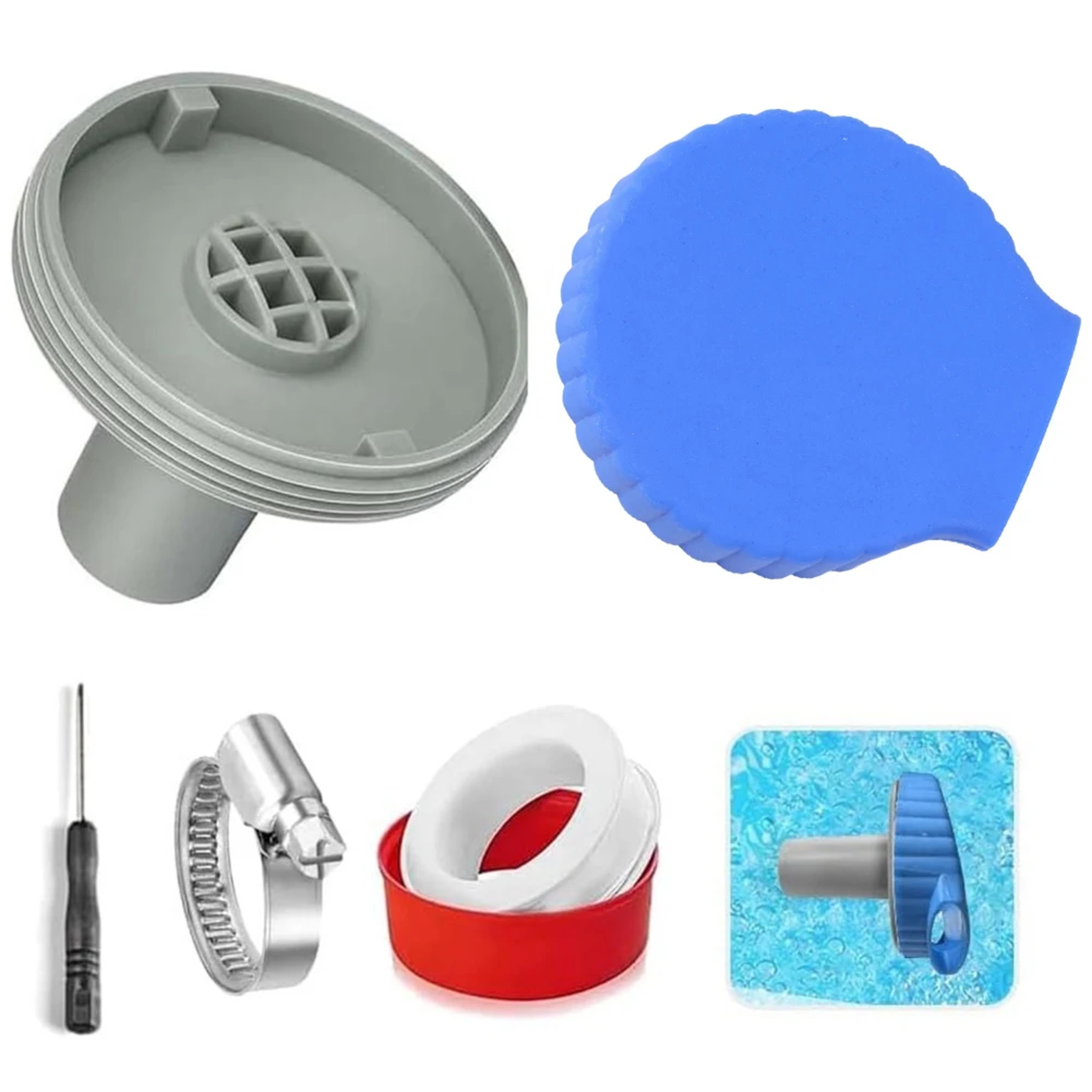 Complete Pool Water Circulation Kit with Pool Inlet Nozzle & Durable ABS Pool Accessory Set – view 3