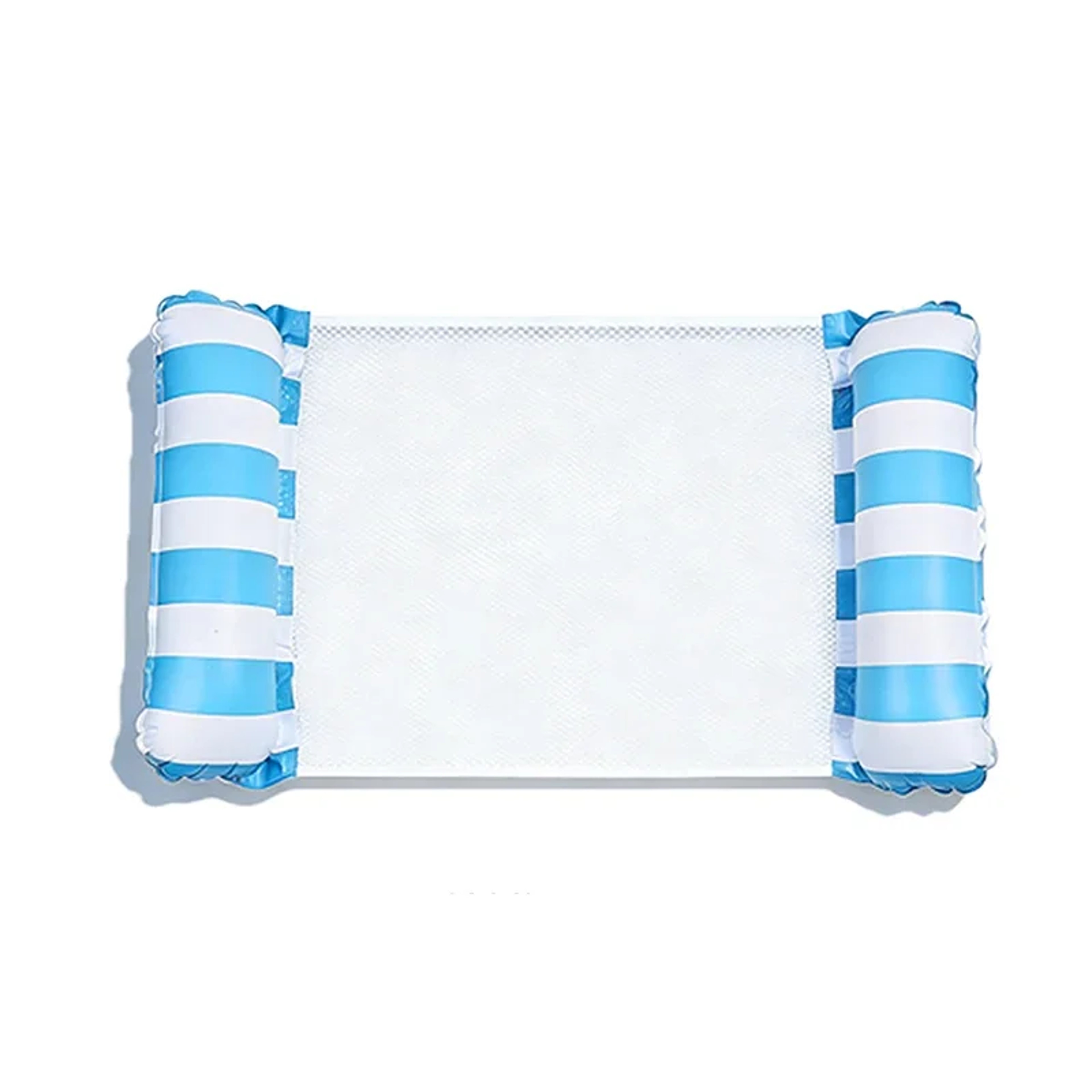 Luxury Water Hammock Inflatable Pool Float Foldable Floating Water Mat For Pool Beach  Lake 6