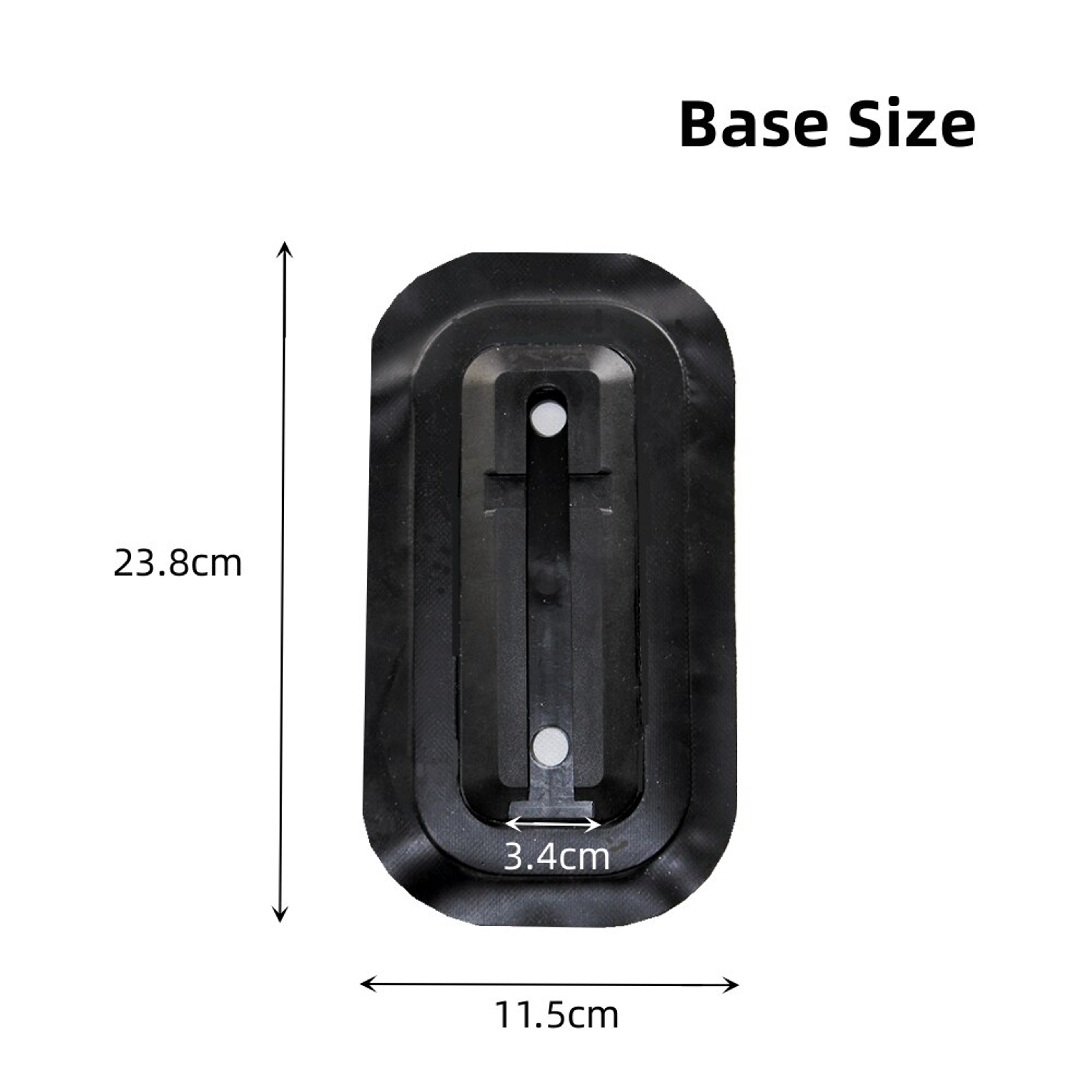 Universal SUP Board Fin Replacement with Base Durable Nylon Paddle Board Fin for Inflatable SUP & Surfboards – view 4