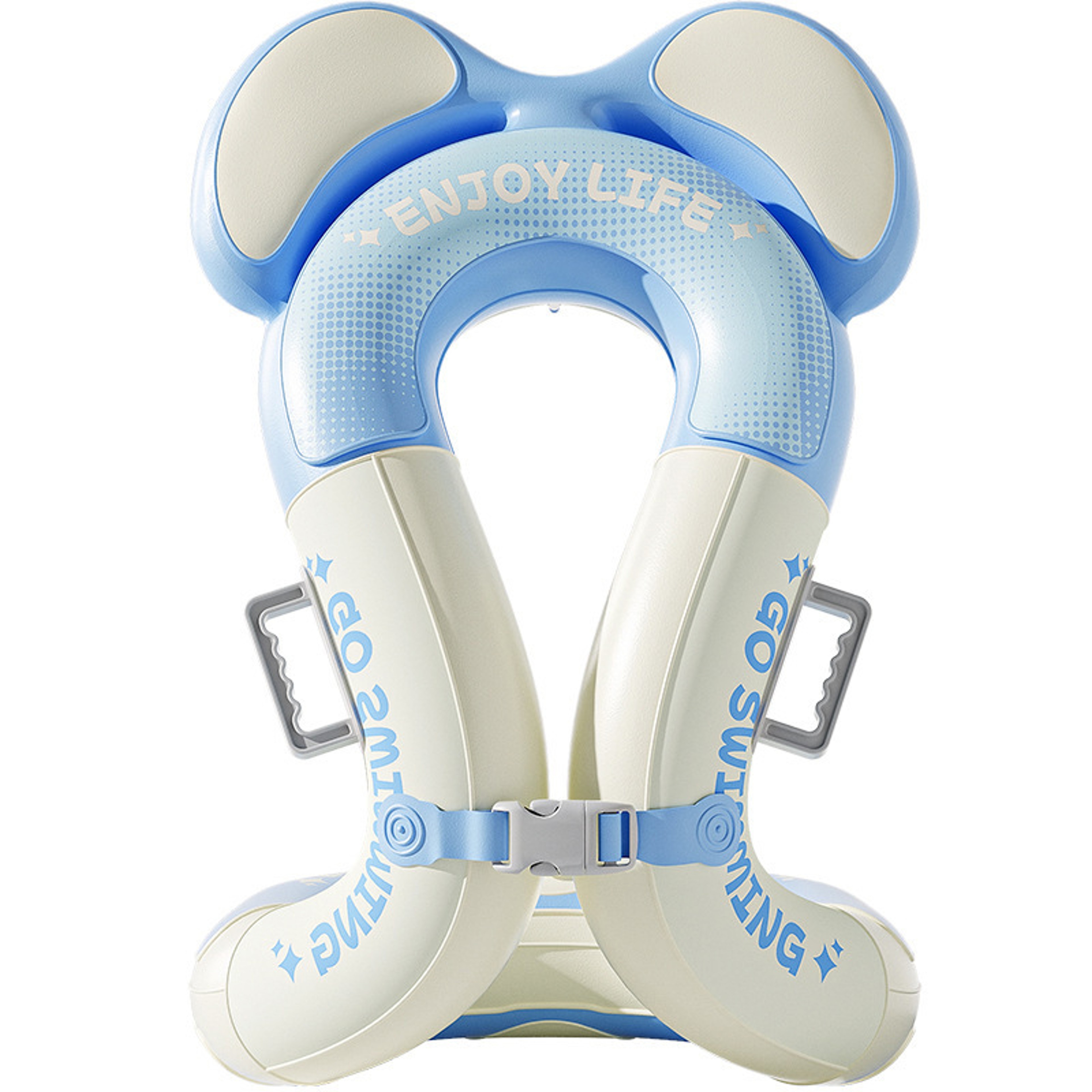 Baby Swim Ring Inflatable Swim Vest For Toddlers Secure Kids Pool Float For Water Play 0