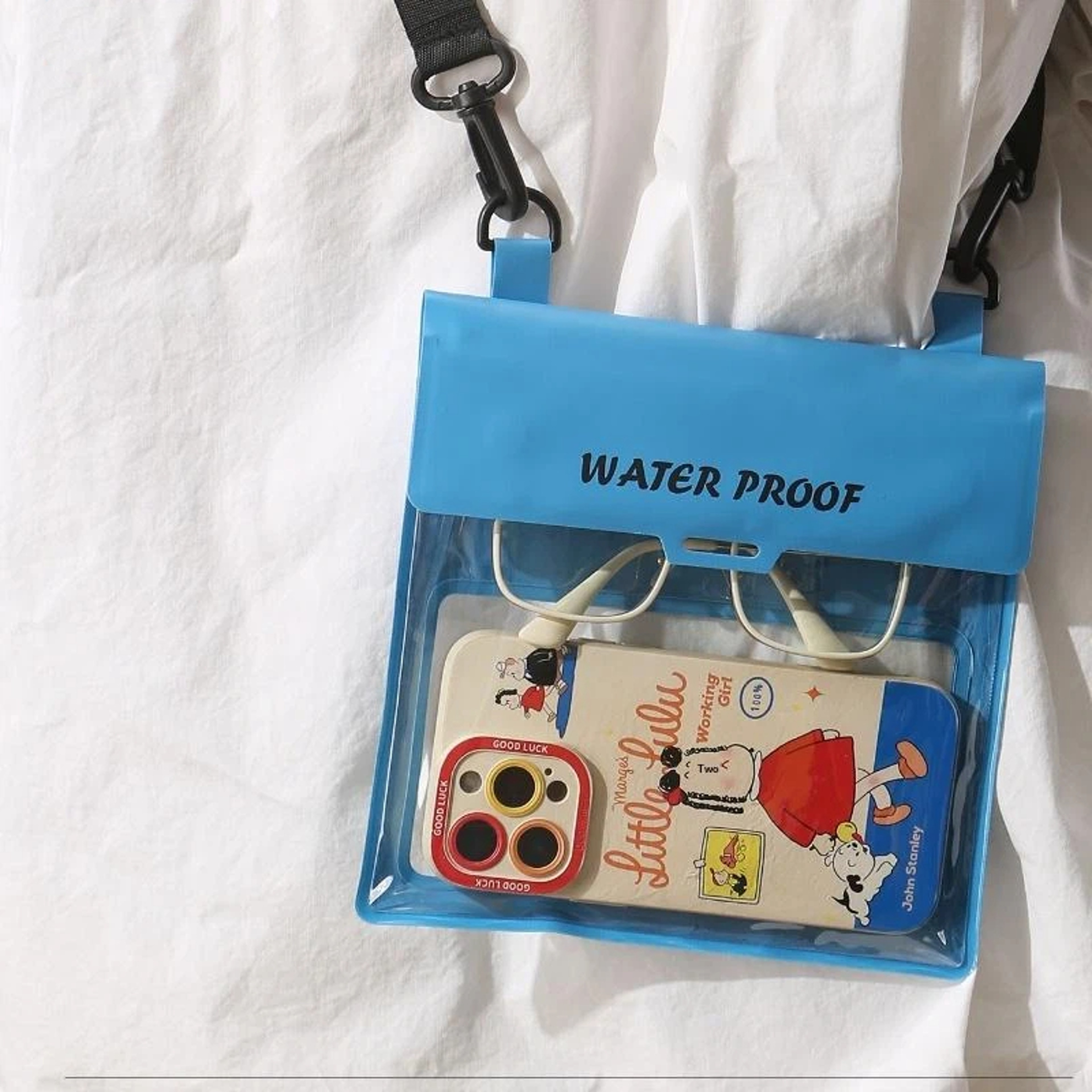 Large Waterproof Phone Pouch With Secure Lock Seal For Swimming Beach  Outdoor Adventures 6