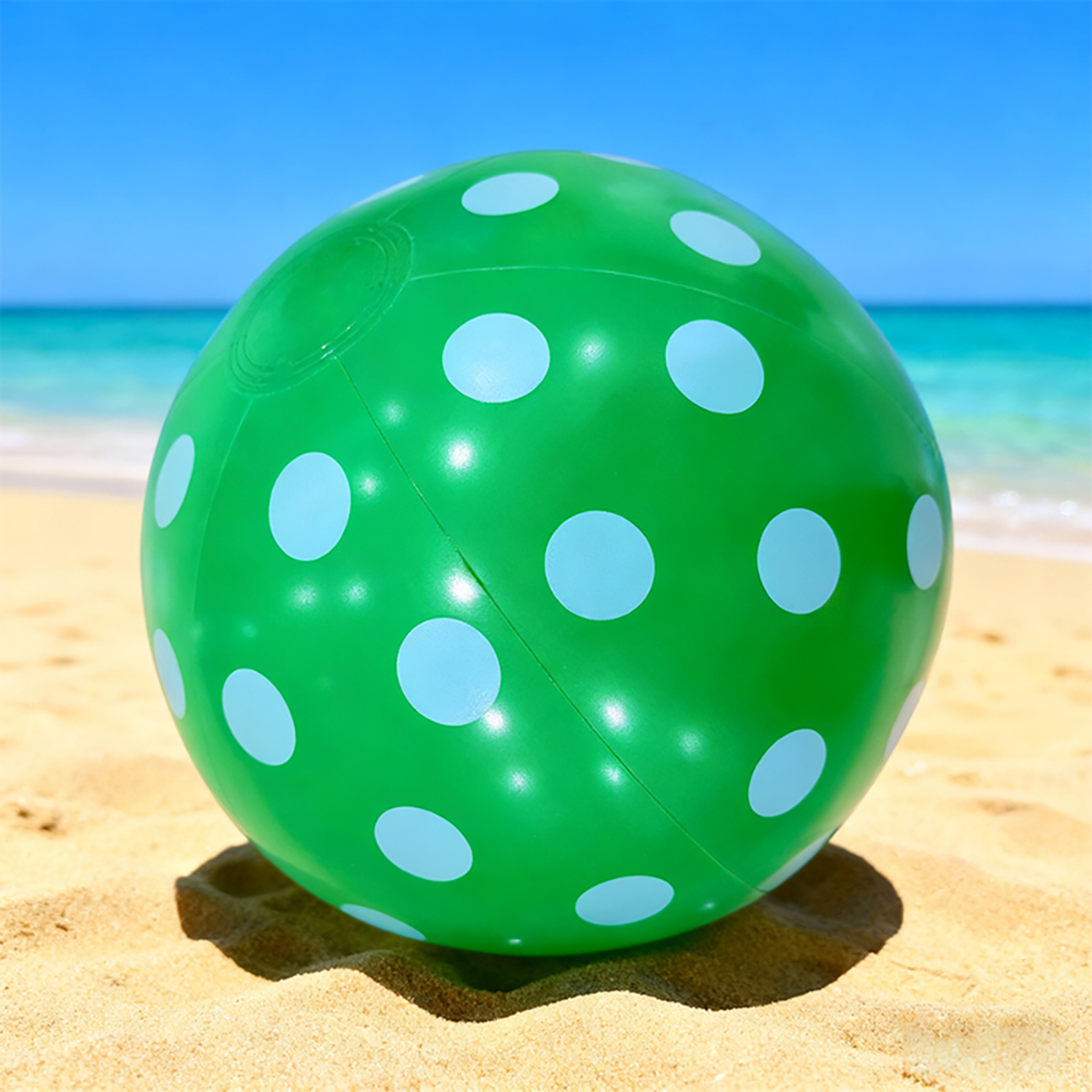 Colorful Inflatable Beach Ball Durable PVC Beach Ball for Pool Parties, Beach Games & Summer Water Fun – view 8