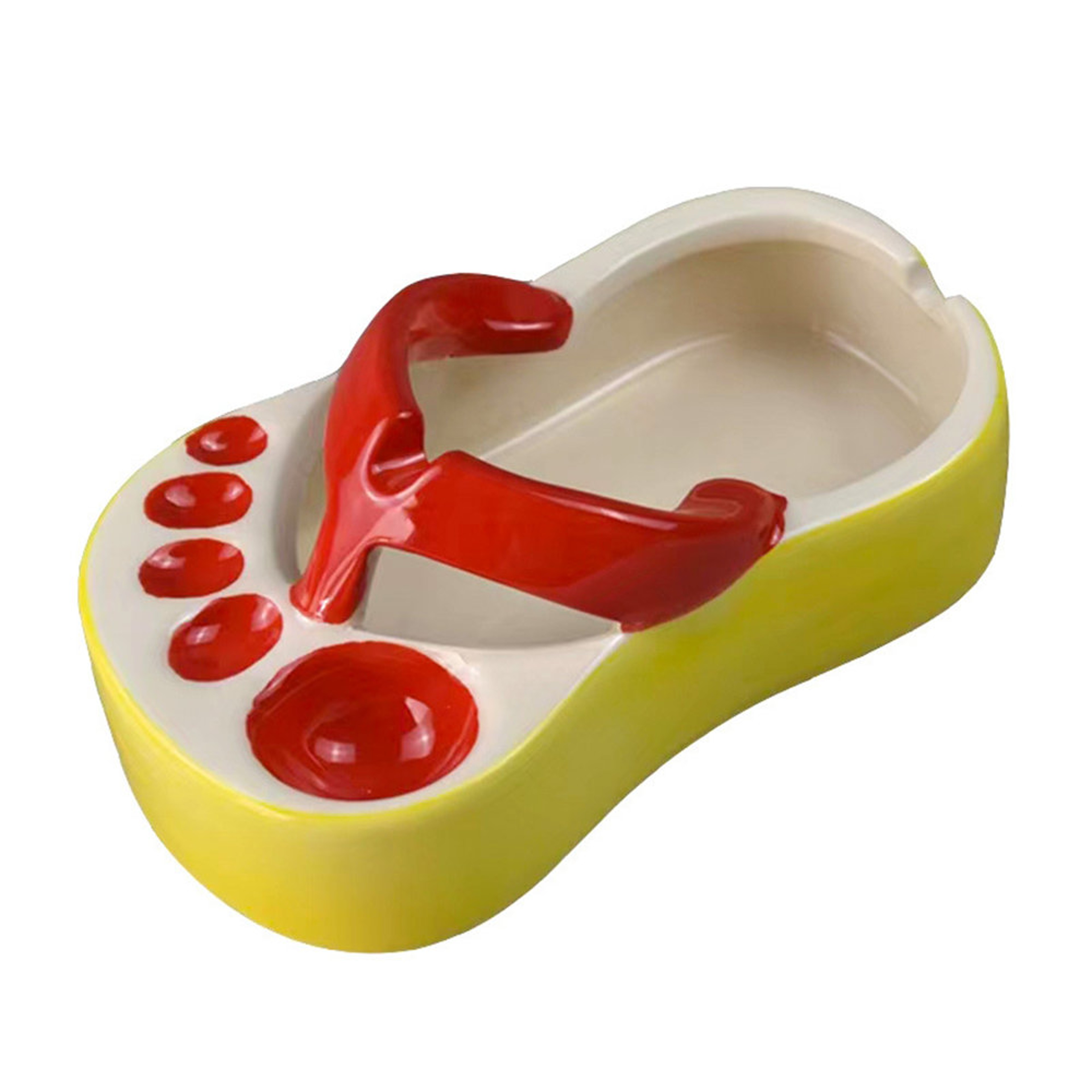 Funny Slipper French Fries Plate Creative Ceramic Serving Dish & French Fry Holder – view 5
