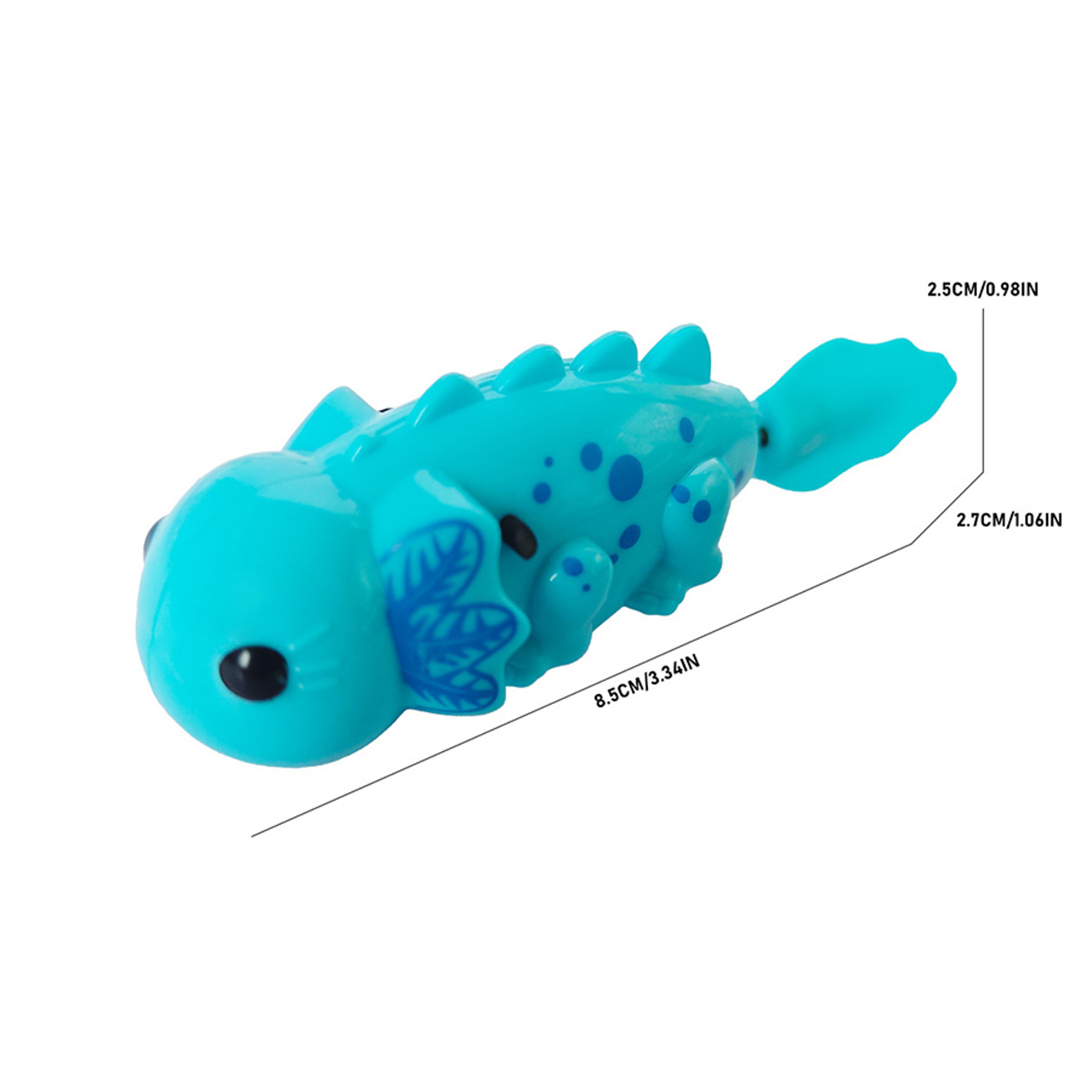 Light Up Swimming Salamander Bath Toy Interactive Water Toy For Kids  Toddlers 1