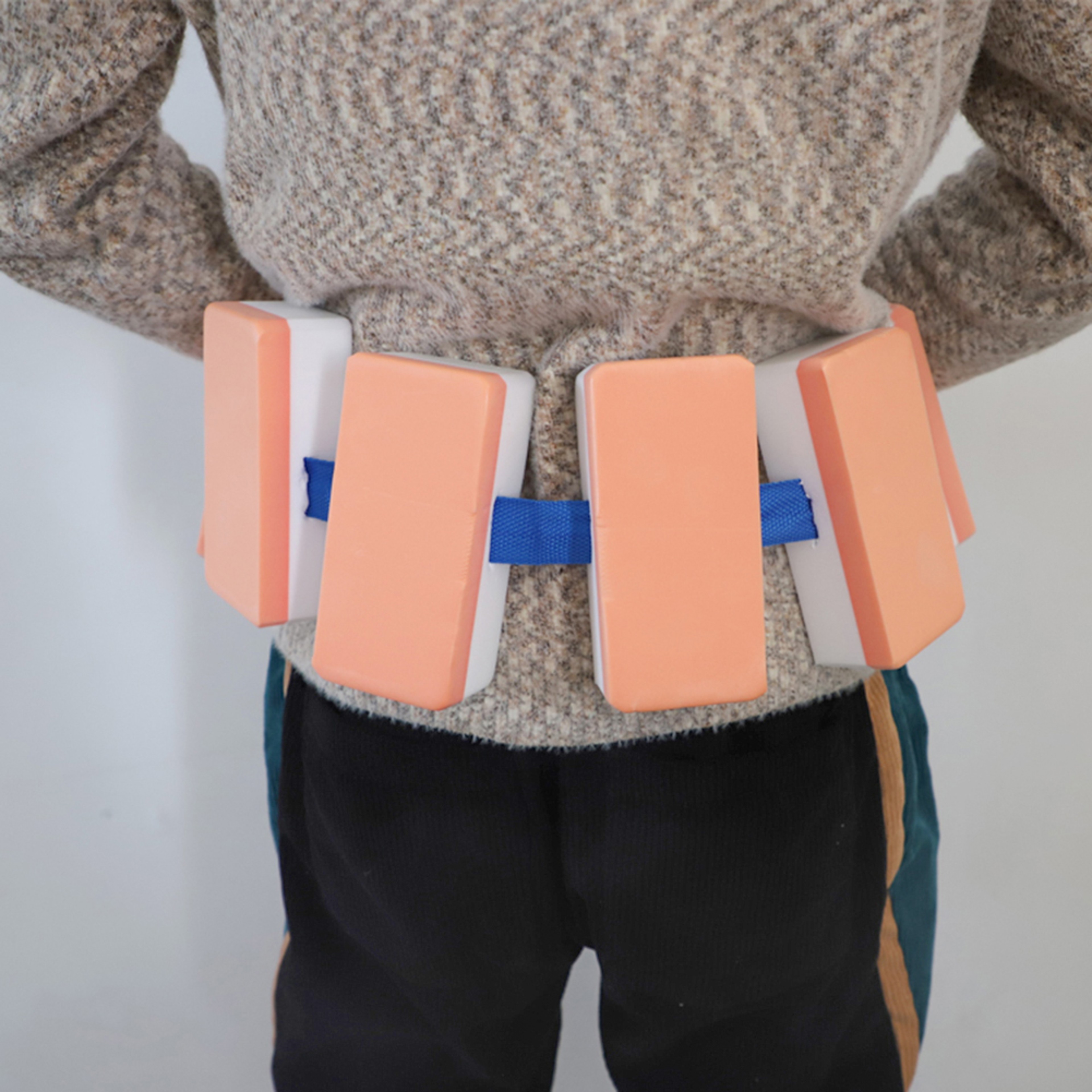 AquaGlide Adjustable EVA Foam Swim Training Buoyancy Belt – view 1