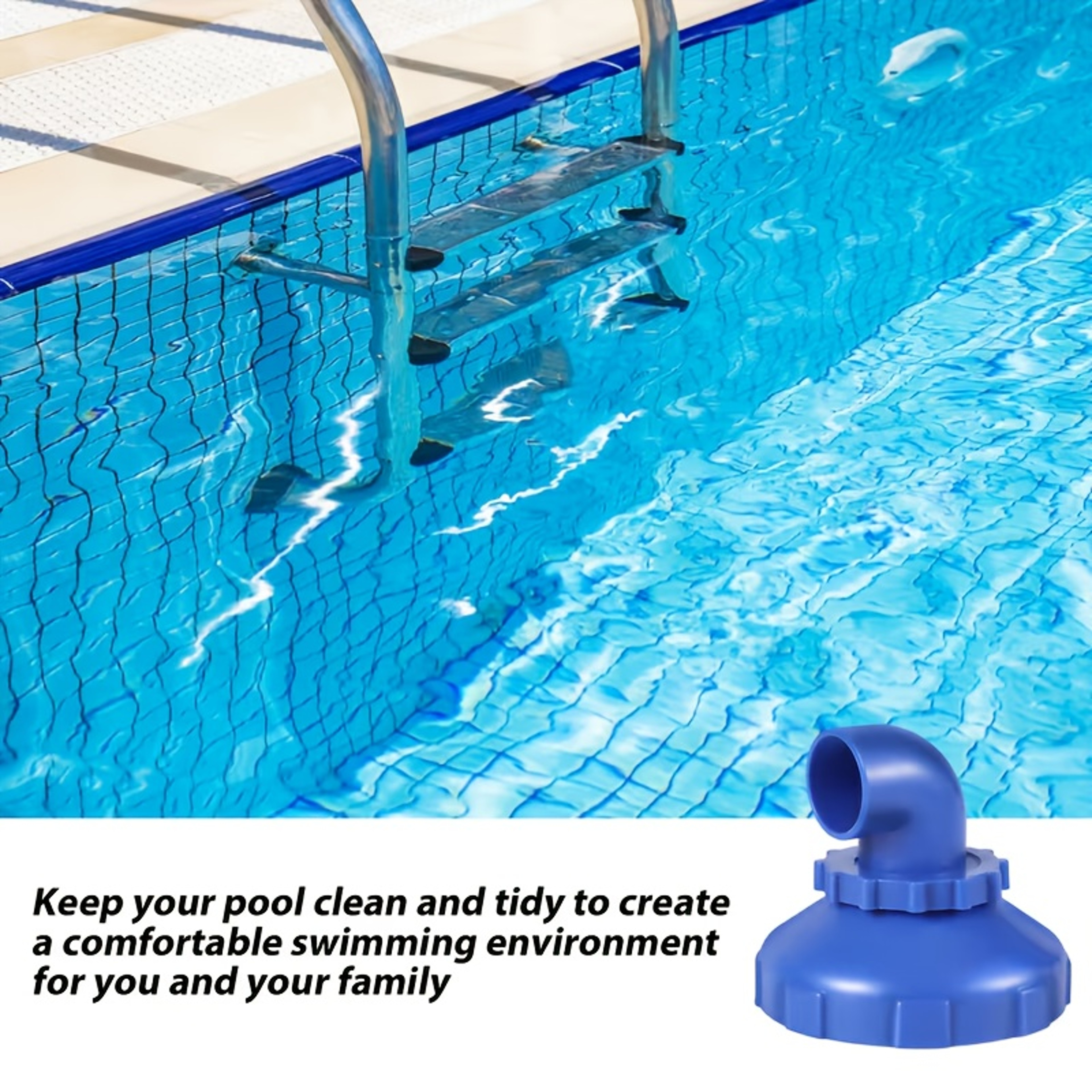Swivel Pool Jet Nozzle Universal Intex Pool Return Jet Replacement & Rotatable Pool Outlet Nozzle – view 2