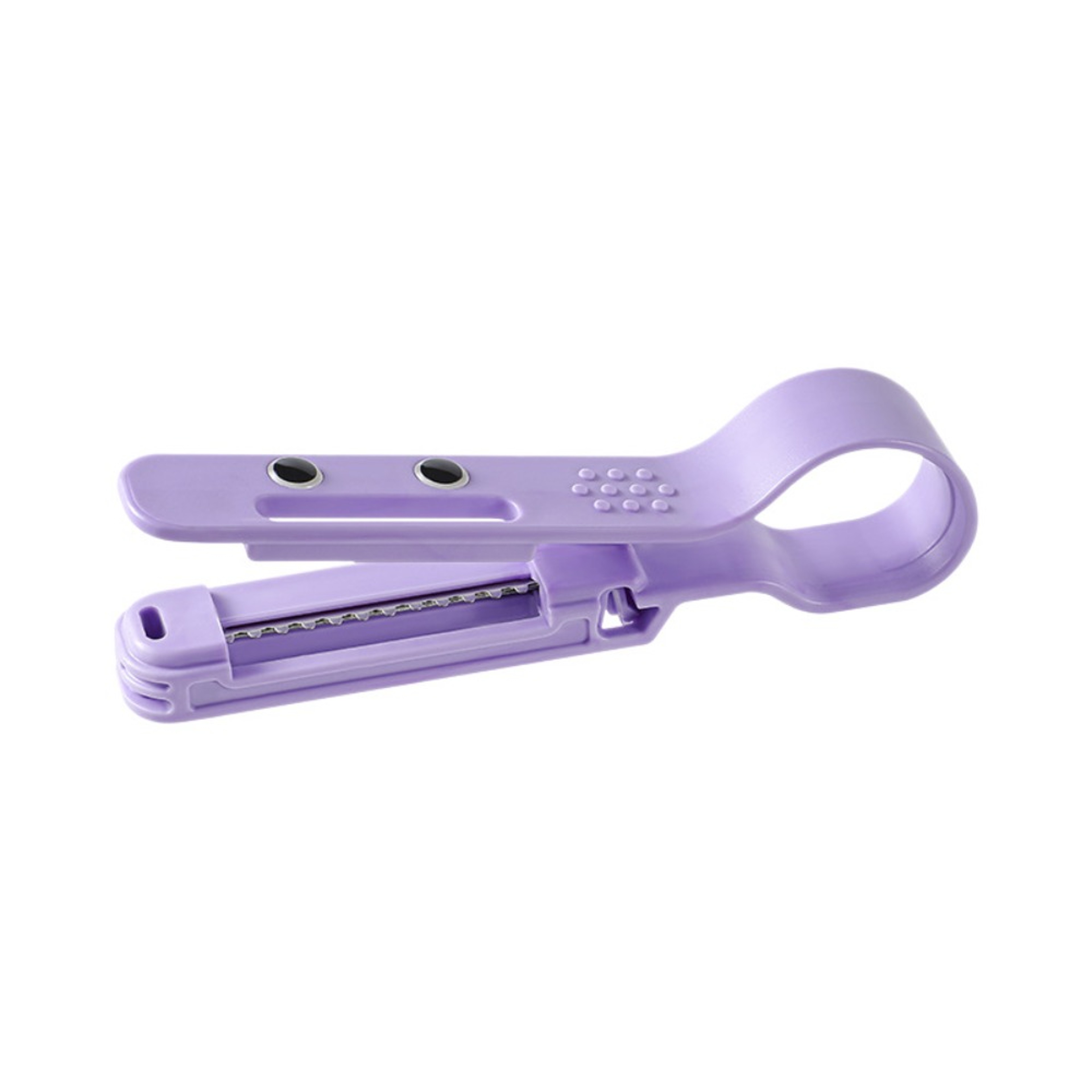 Mini Hair Bangs Trimmer Comb Portable Manual Bangs Cutter  Self Hair Trimming Tool 5