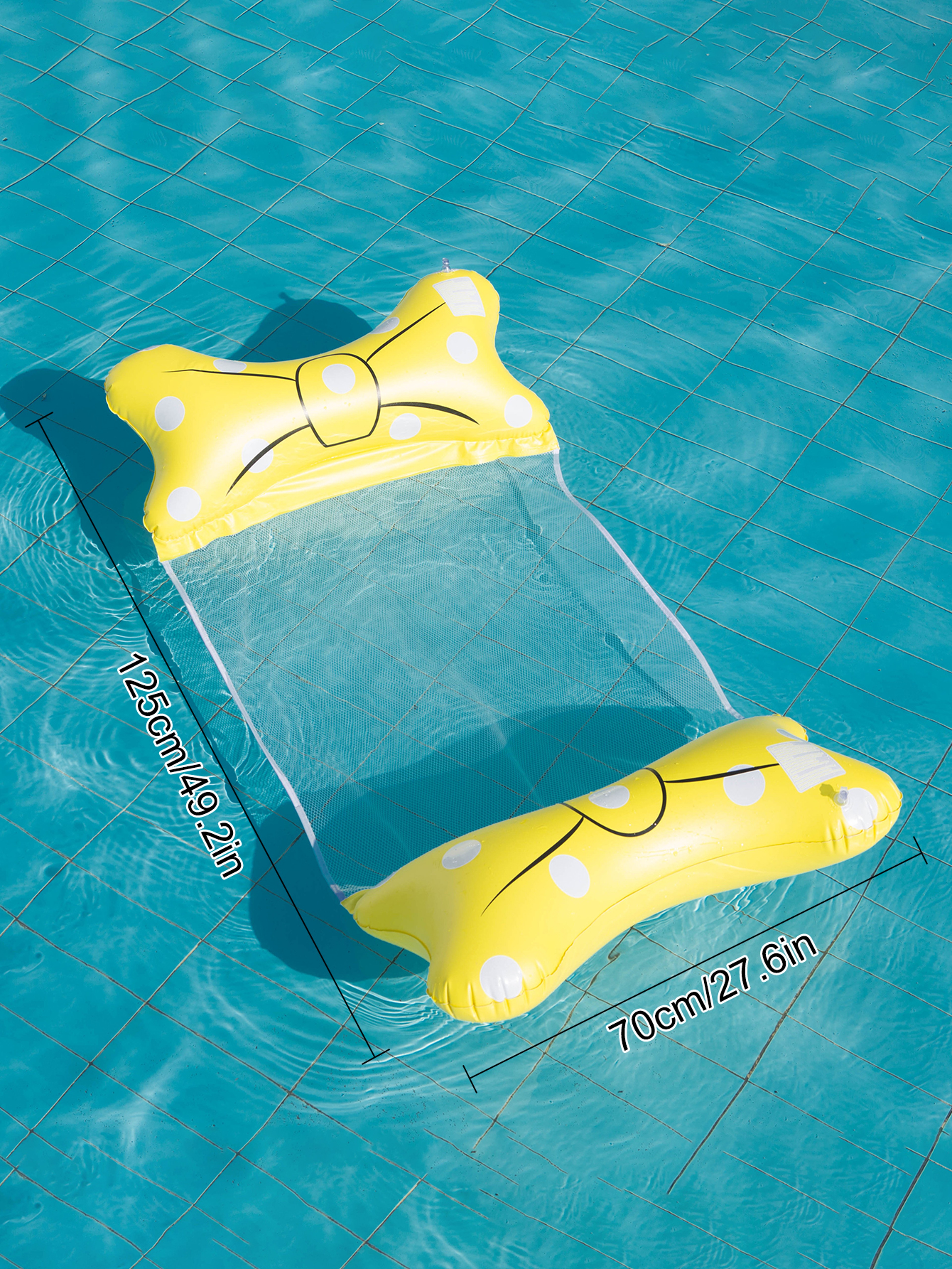 Water Hammock Float Inflatable Pool Float Lounger for Beach & Pool Relaxation – view 8