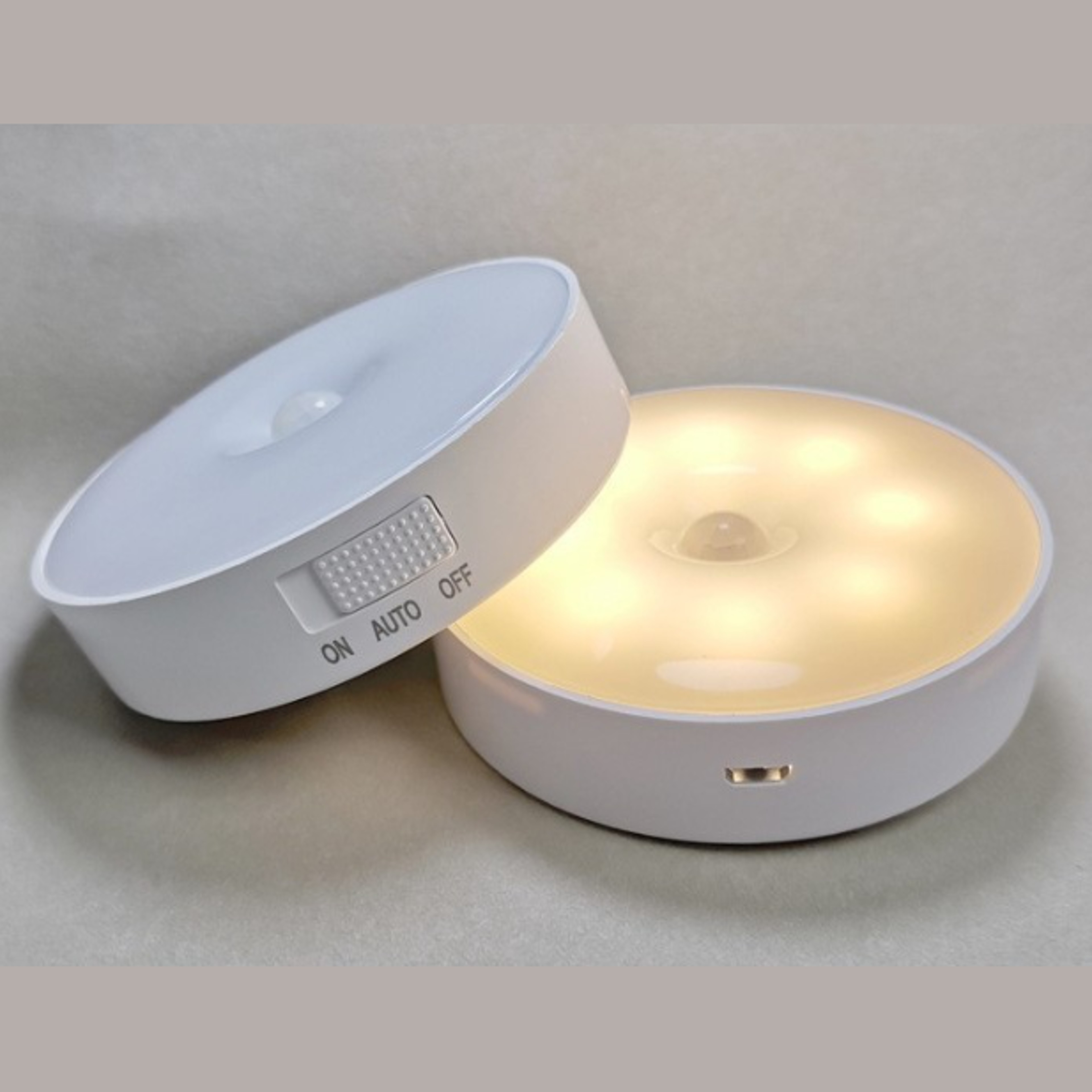 Motion Sensor Night Light Rechargeable Magnetic LED Closet Lights With USB Charging 6