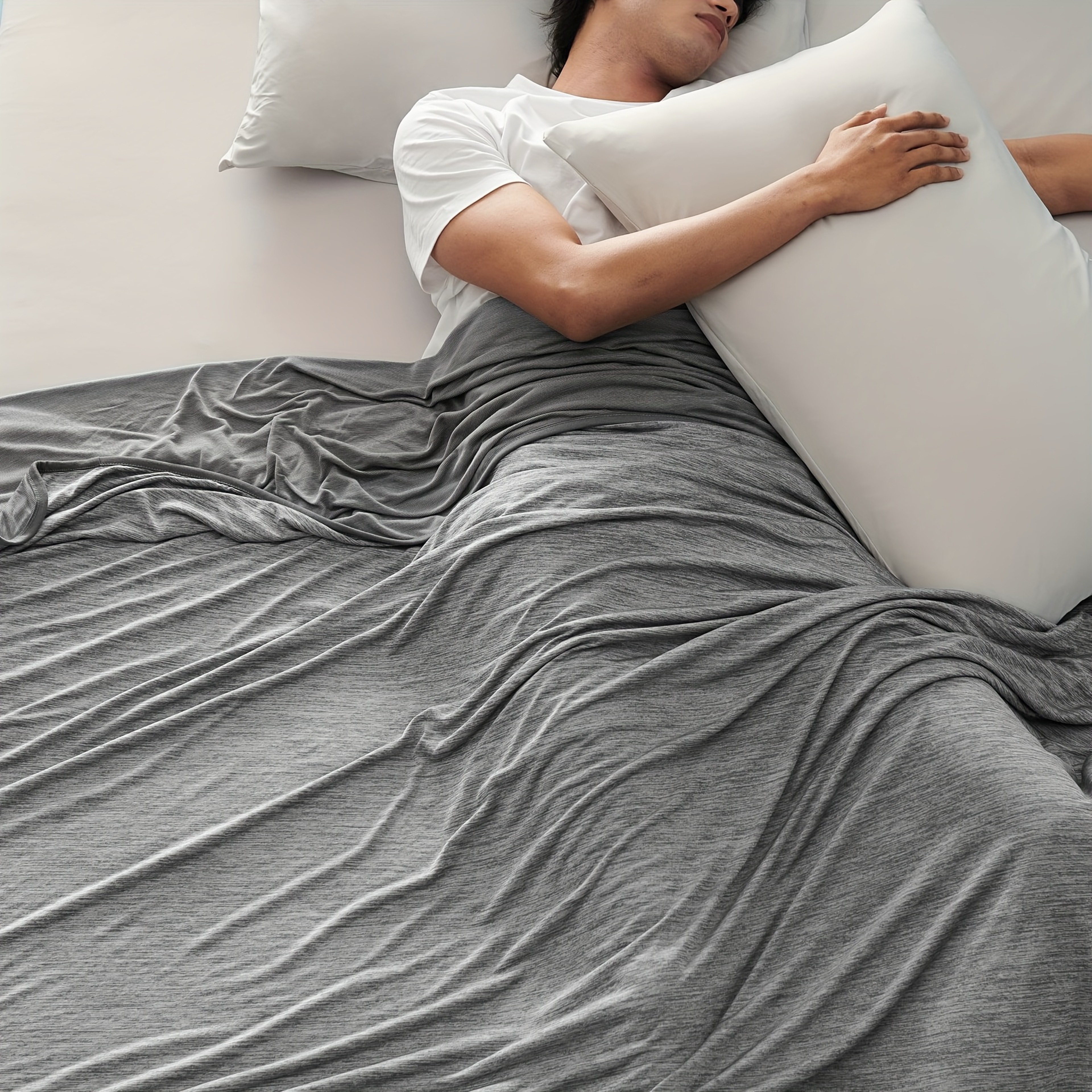 Cooling Blanket For Hot Sleepers Breathable Summer Cooling Blanket Lightweight Soft Throw For Night 0