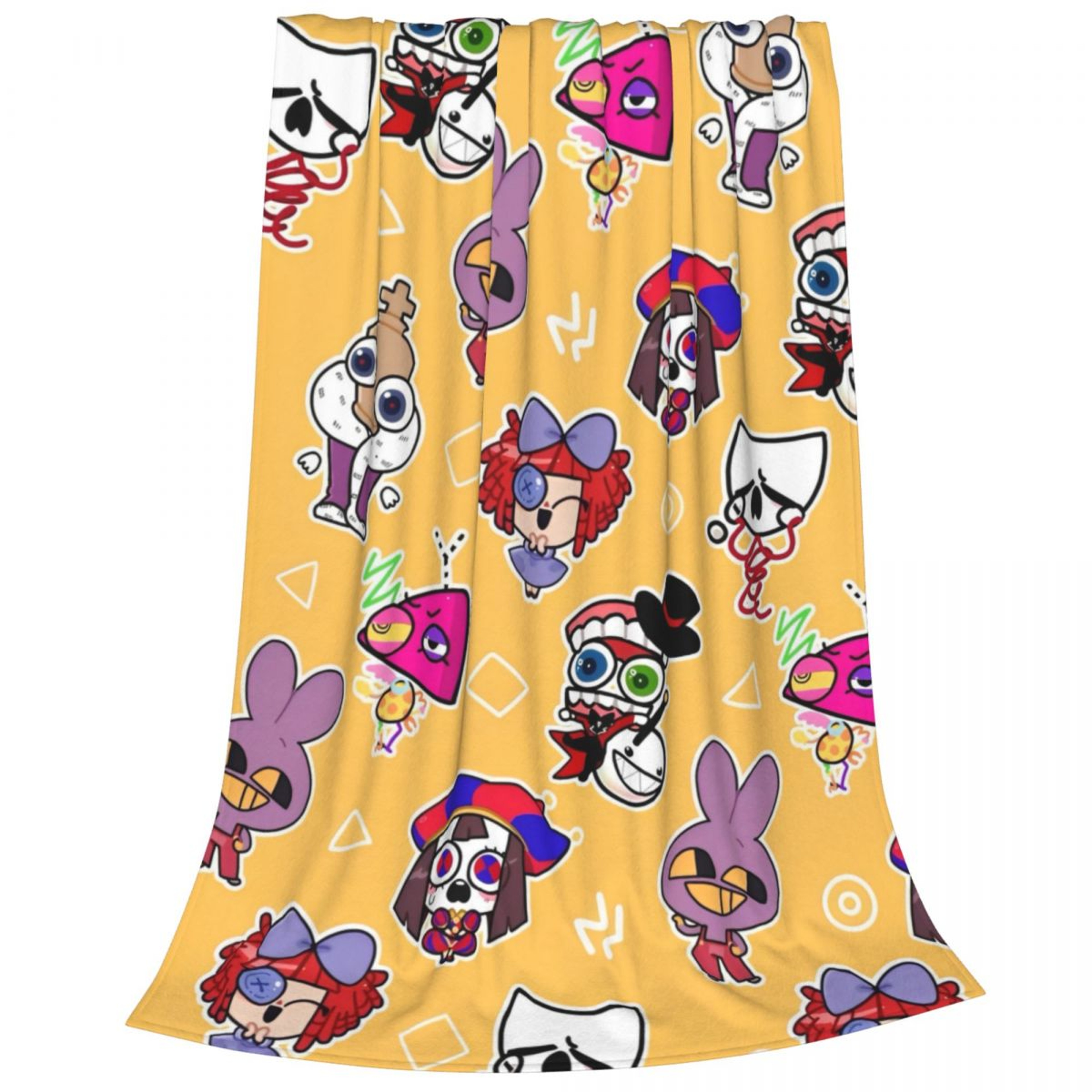 Amazing Digital Circus Blanket Soft Anime Throw Blanket With Pomni  Jax Flannel Fleece 4