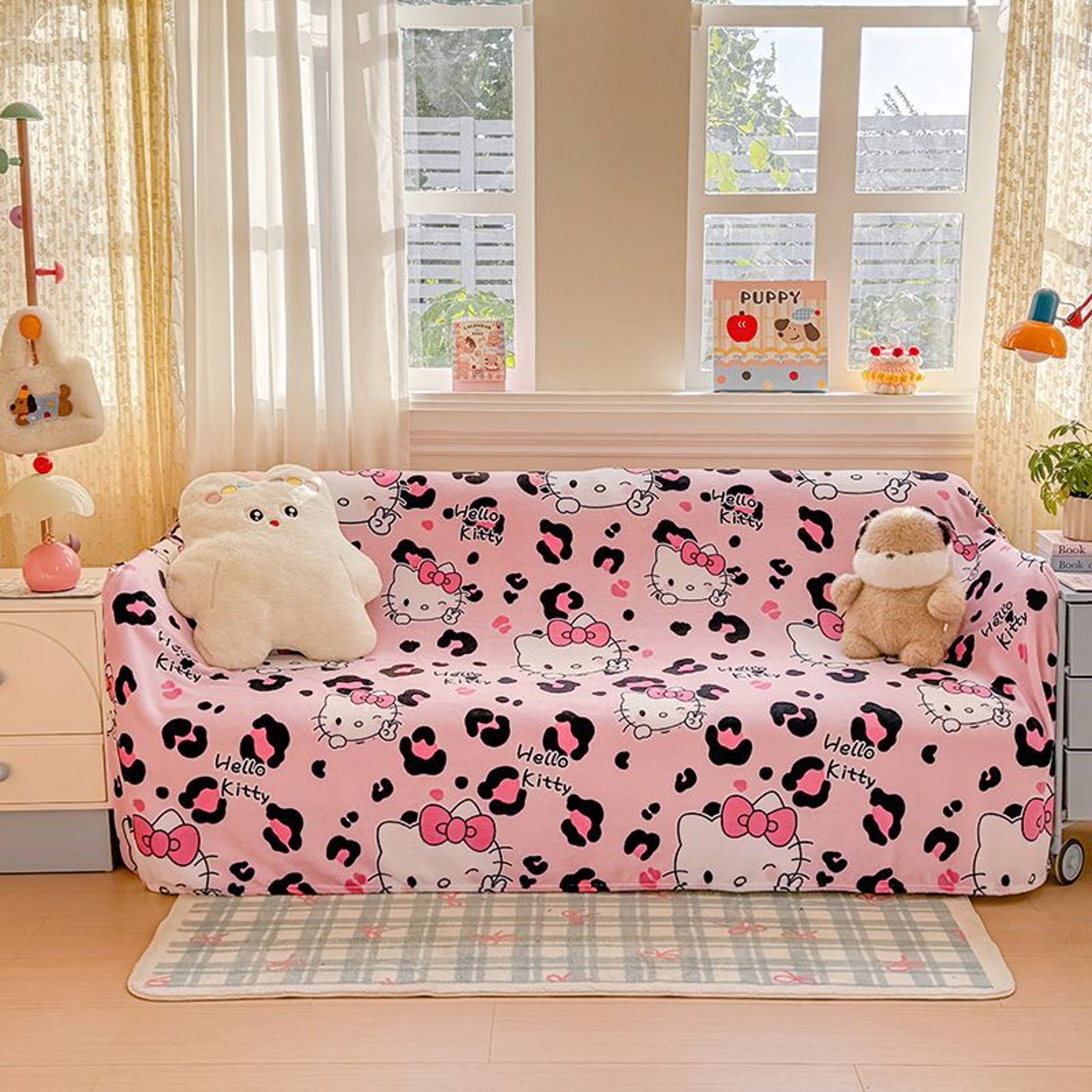 Sanrio Flannel Blanket Double Sided Soft Fleece Throw for Bed, Sofa, Travel & Office – view 5