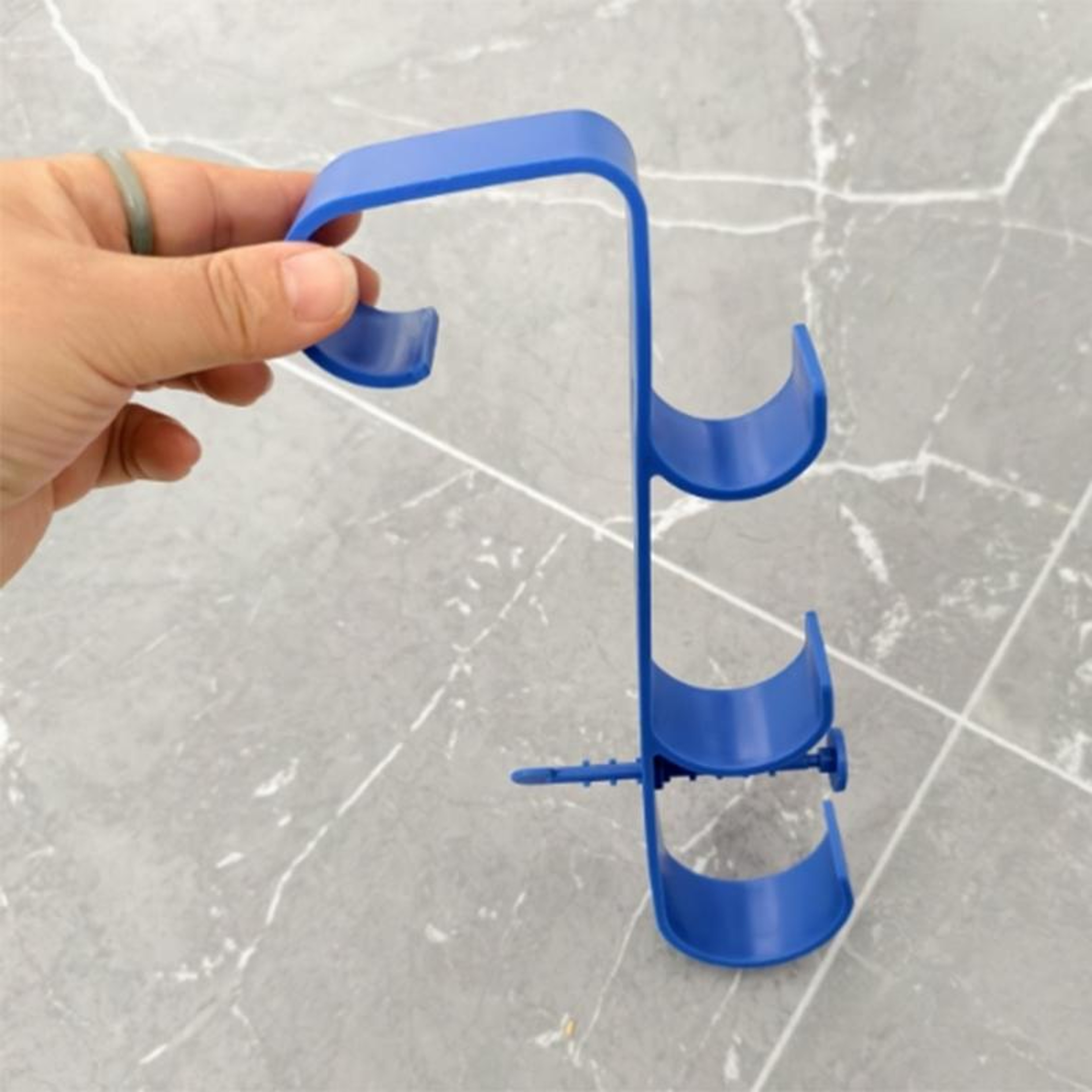 Adjustable Pool Equipment Hooks Heavy Duty Pool Pole Hanger & Organizer for Above Ground Pools – view 3