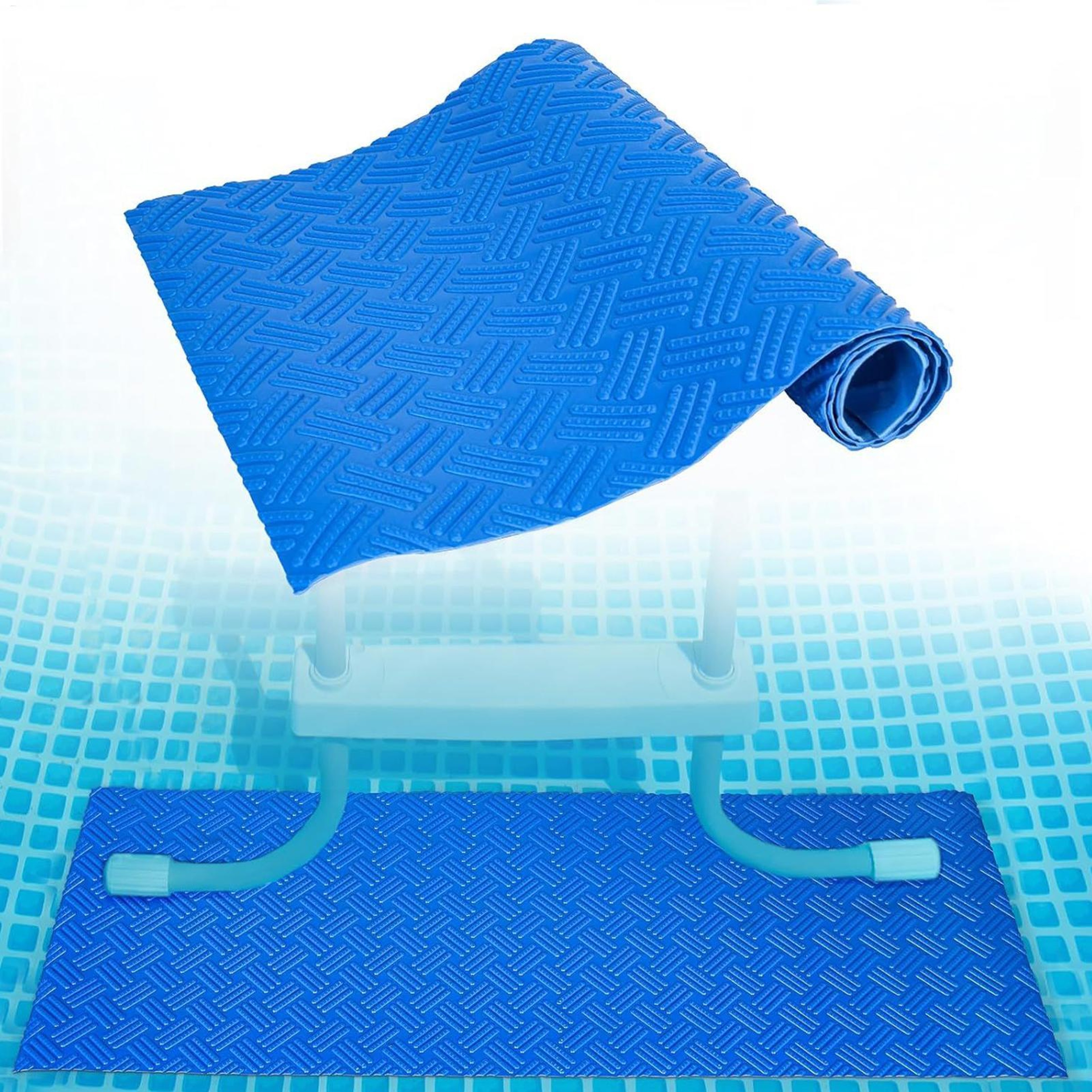 Non Slip Pool Ladder Mat Heavy Duty Pool Liner Protector  Marine Step Safety Pad 0
