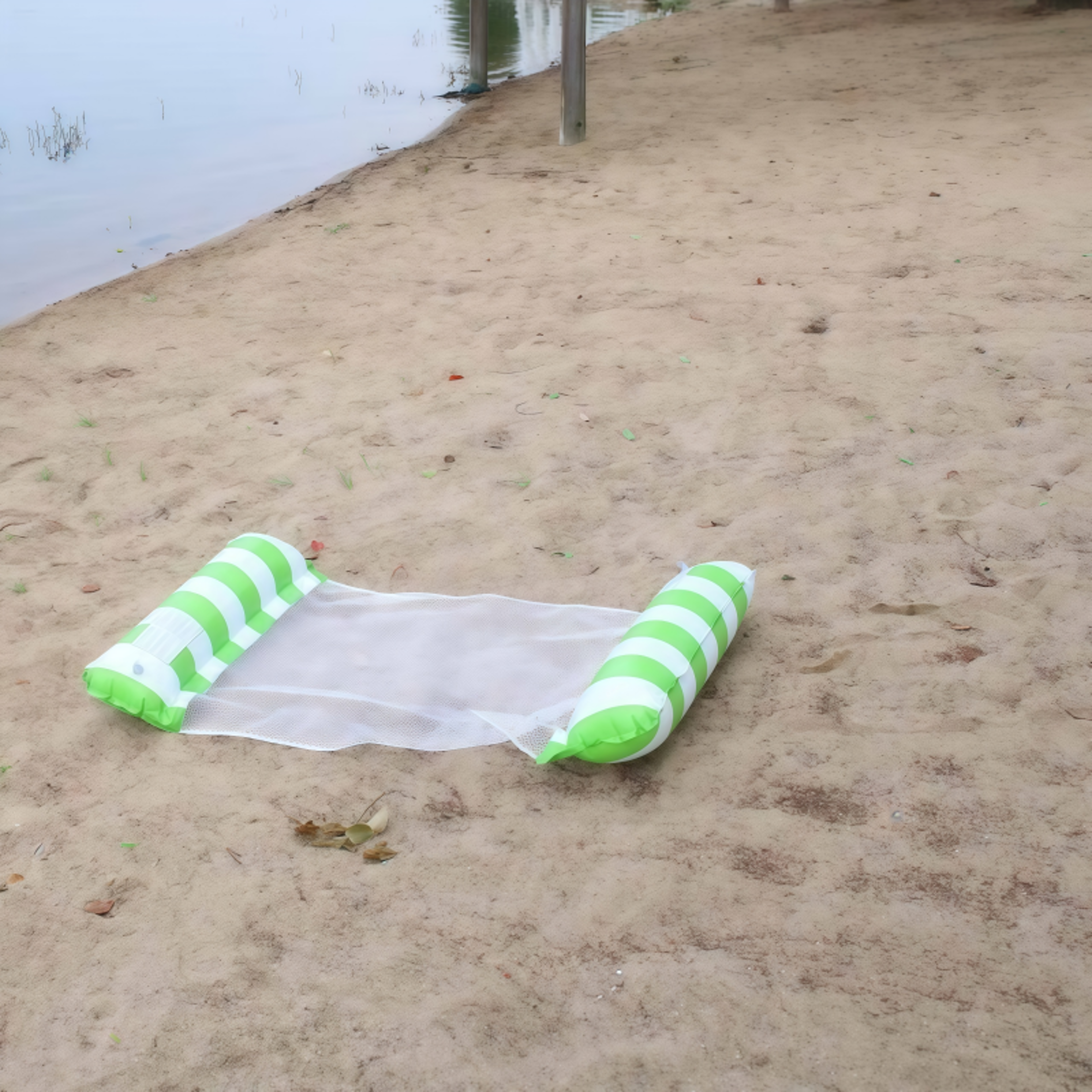 Foldable Pool Float Hammock Portable Inflatable Water Hammock Floating Pool Chair 0