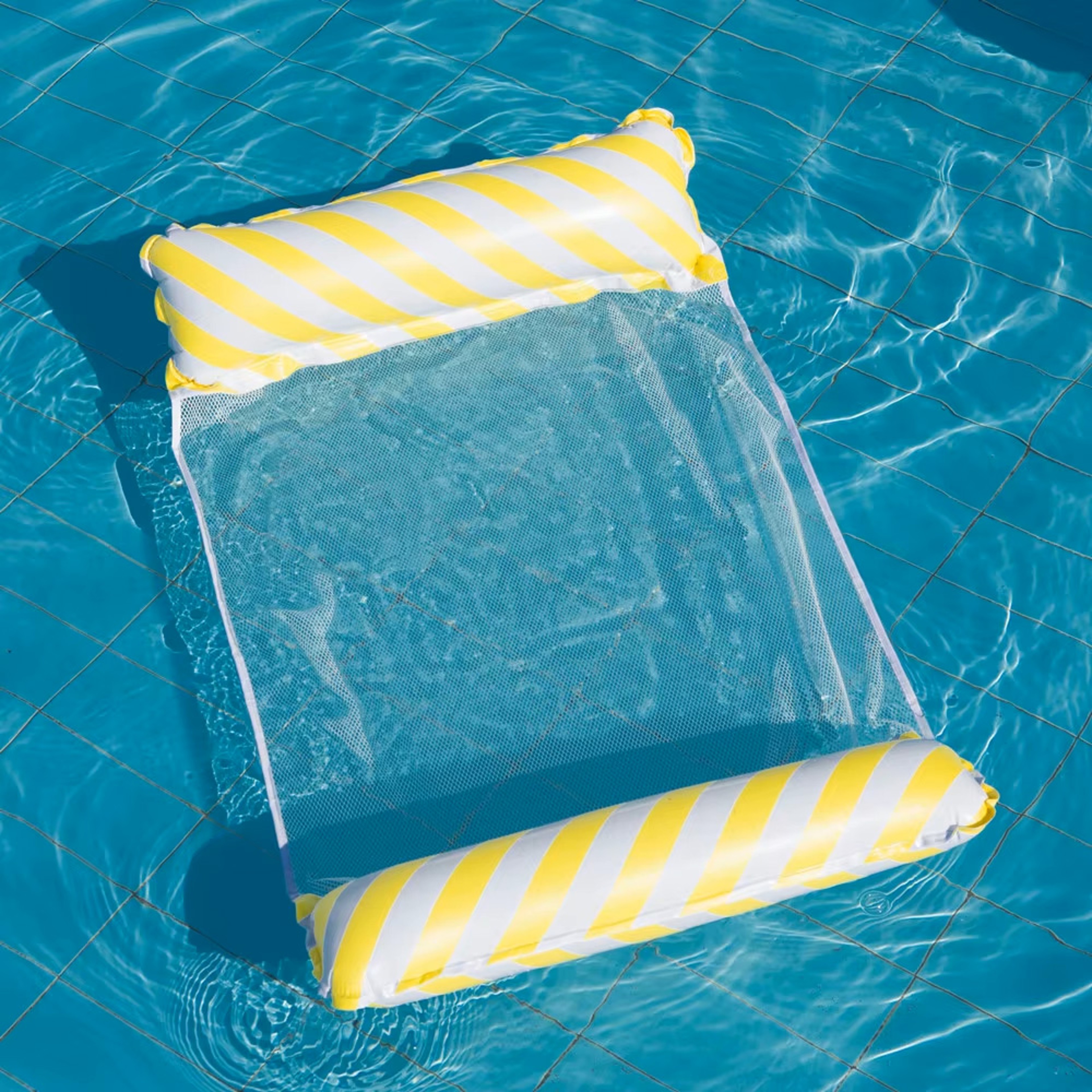 Inflatable Pool Hammock Float Quick Dry Water Hammock Pool Lounge for Relaxing & Swimming – view 11