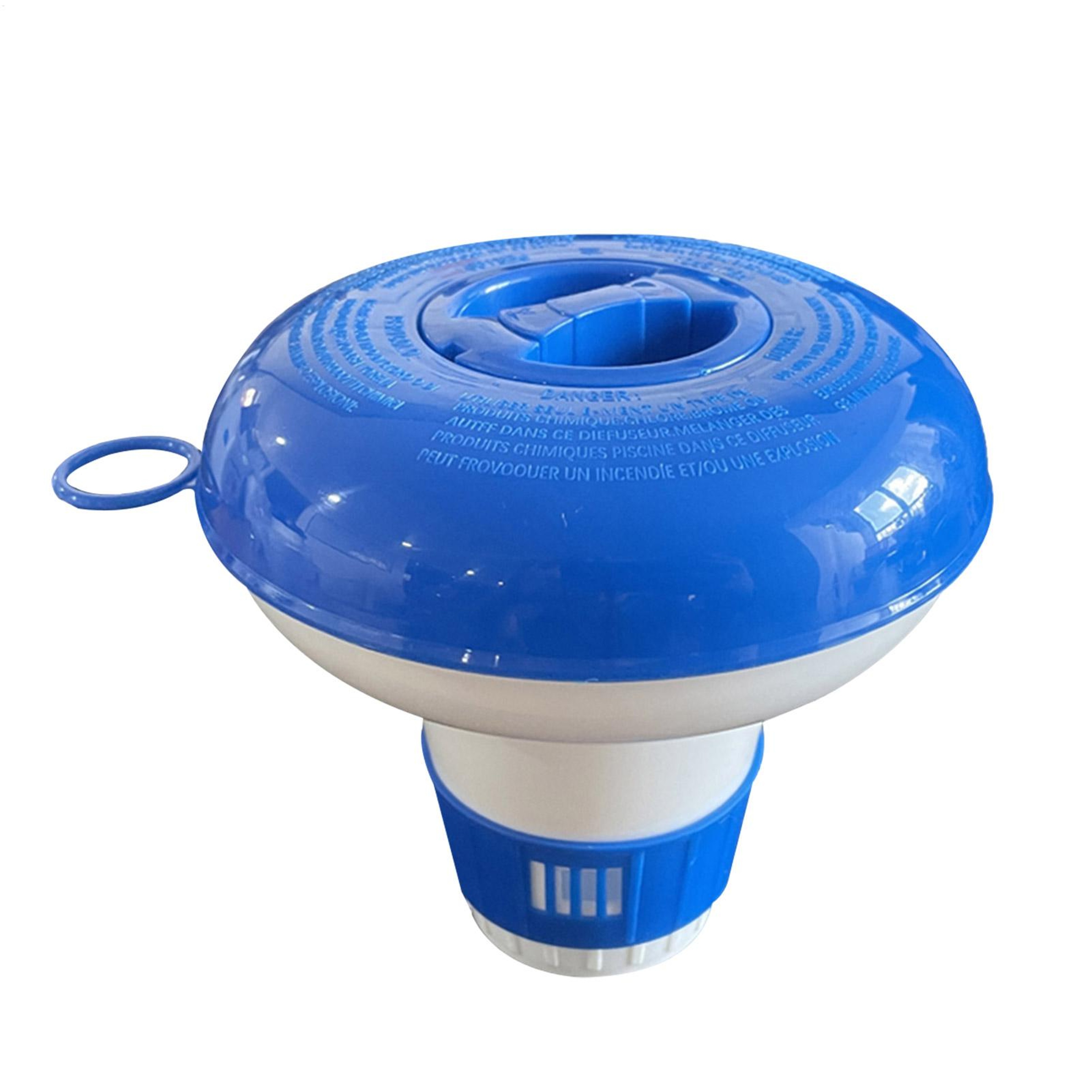Floating Chlorine Dispenser Adjustable Pool Tablet Floater for Clean Swimming Pools & Spas – view 1