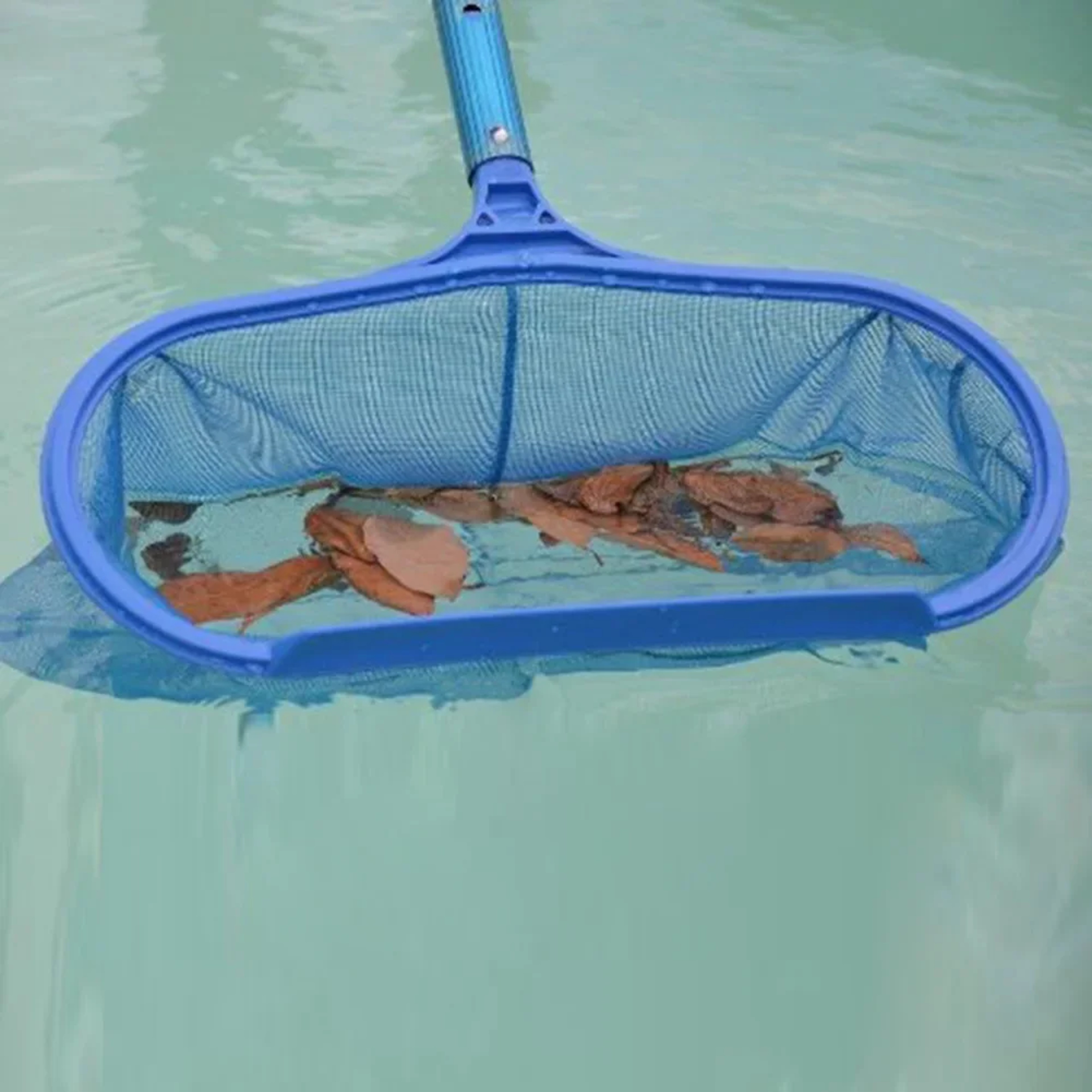 Deep Mesh Pool Skimmer Net For Leaves  Debris Durable Leaf Skimmer For Pools Spas  Ponds 1