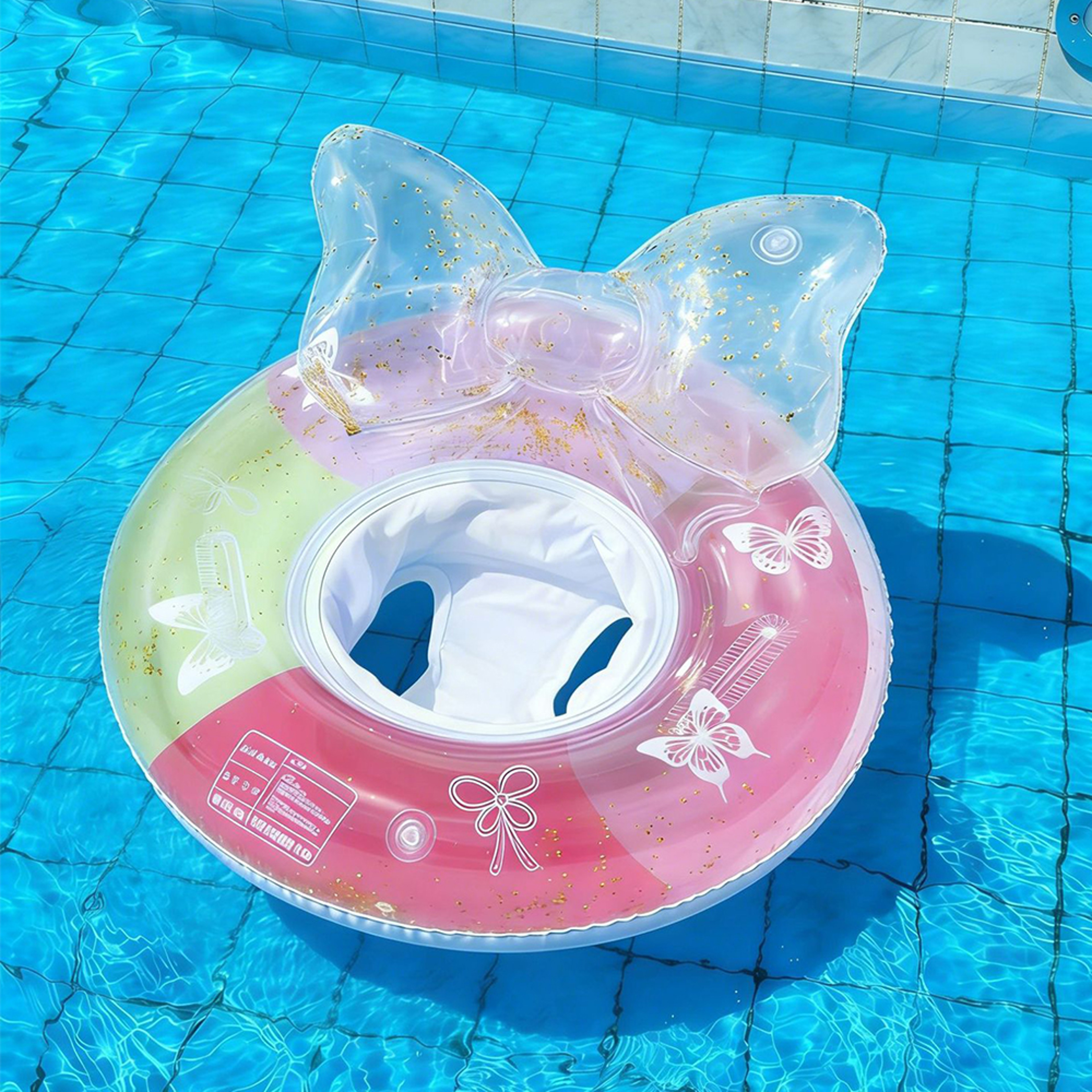 Summer Inflatable Pool Float Swim Tube Ring for Pool, Beach & Water Fun – view 1