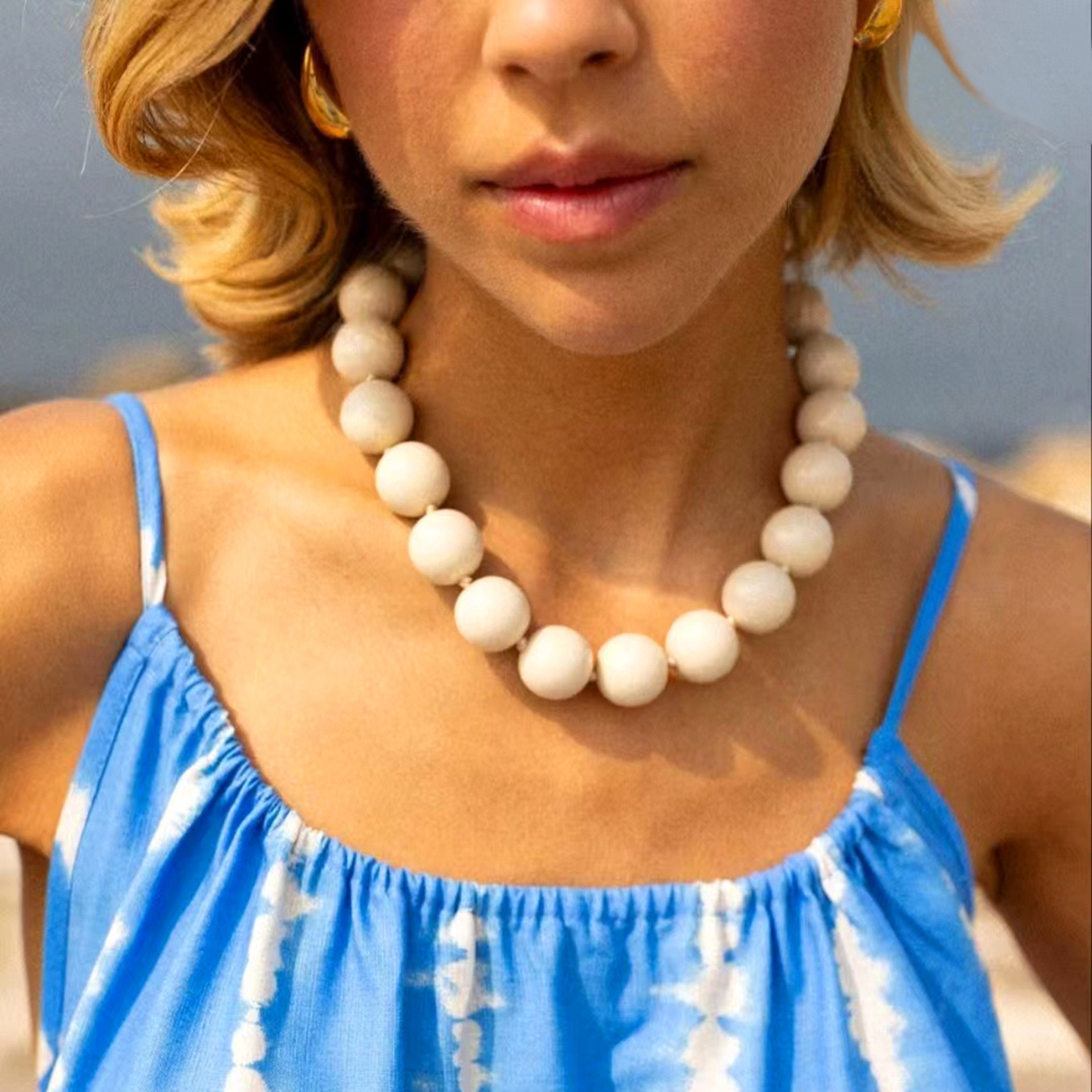 Docona Boho Beaded Necklace Colorful Geometric Adjustable Statement Jewelry For Women 3