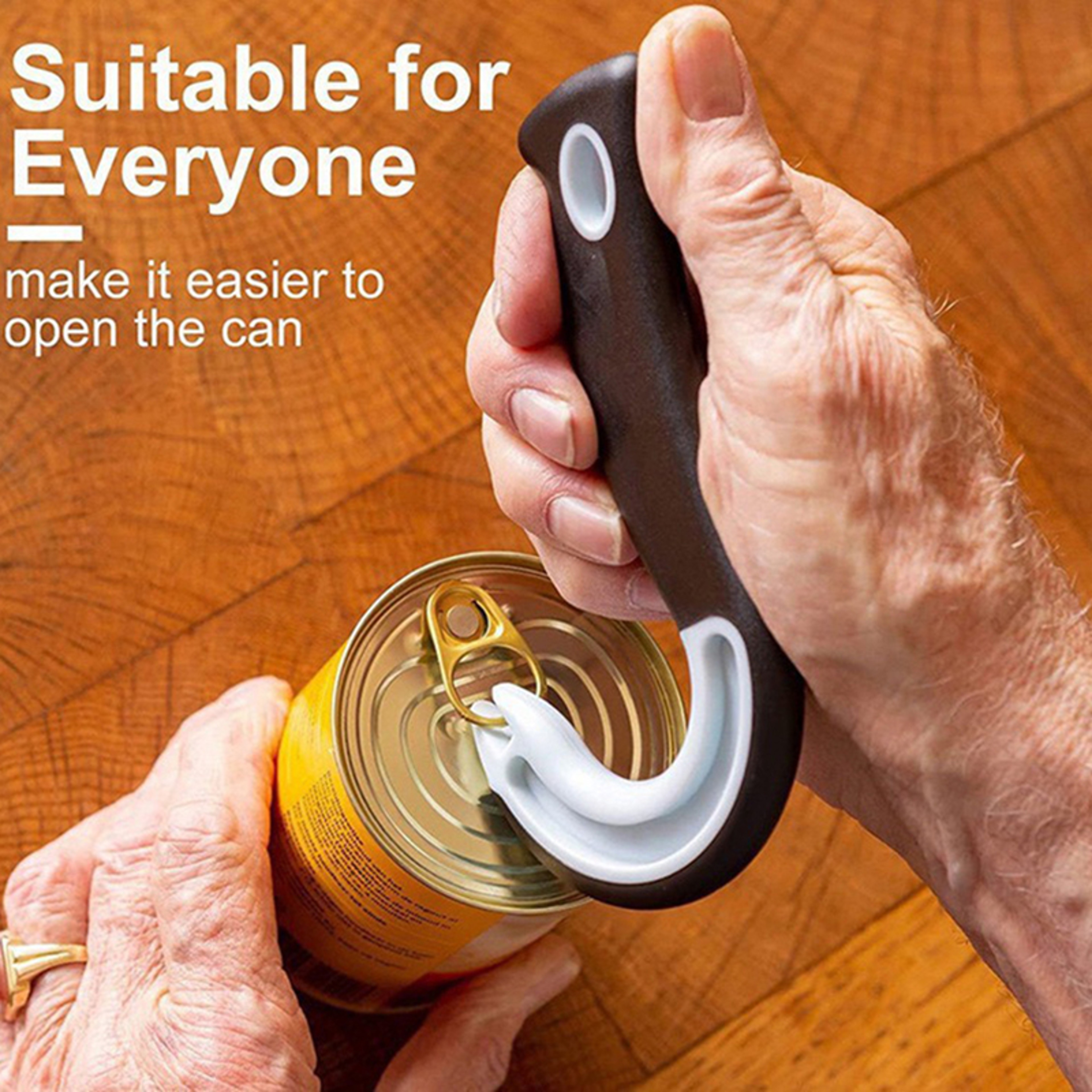 Easy Grip Can Opener & Ring Pull Opener for Effortless Kitchen Use – view 2
