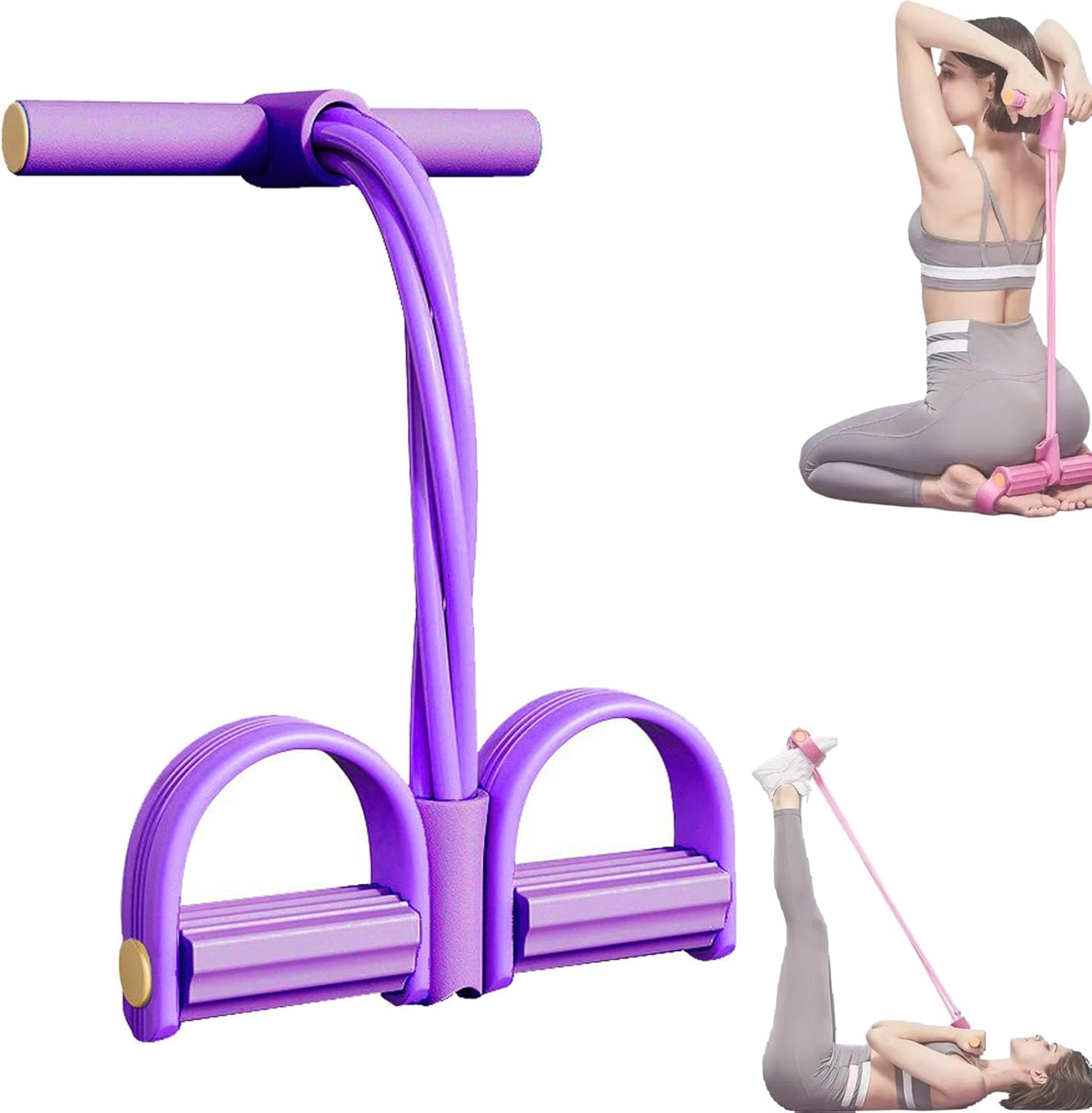 Resistance Bands Sit Up Assistant Home Workout Equipment For Core  Full Body Training 0