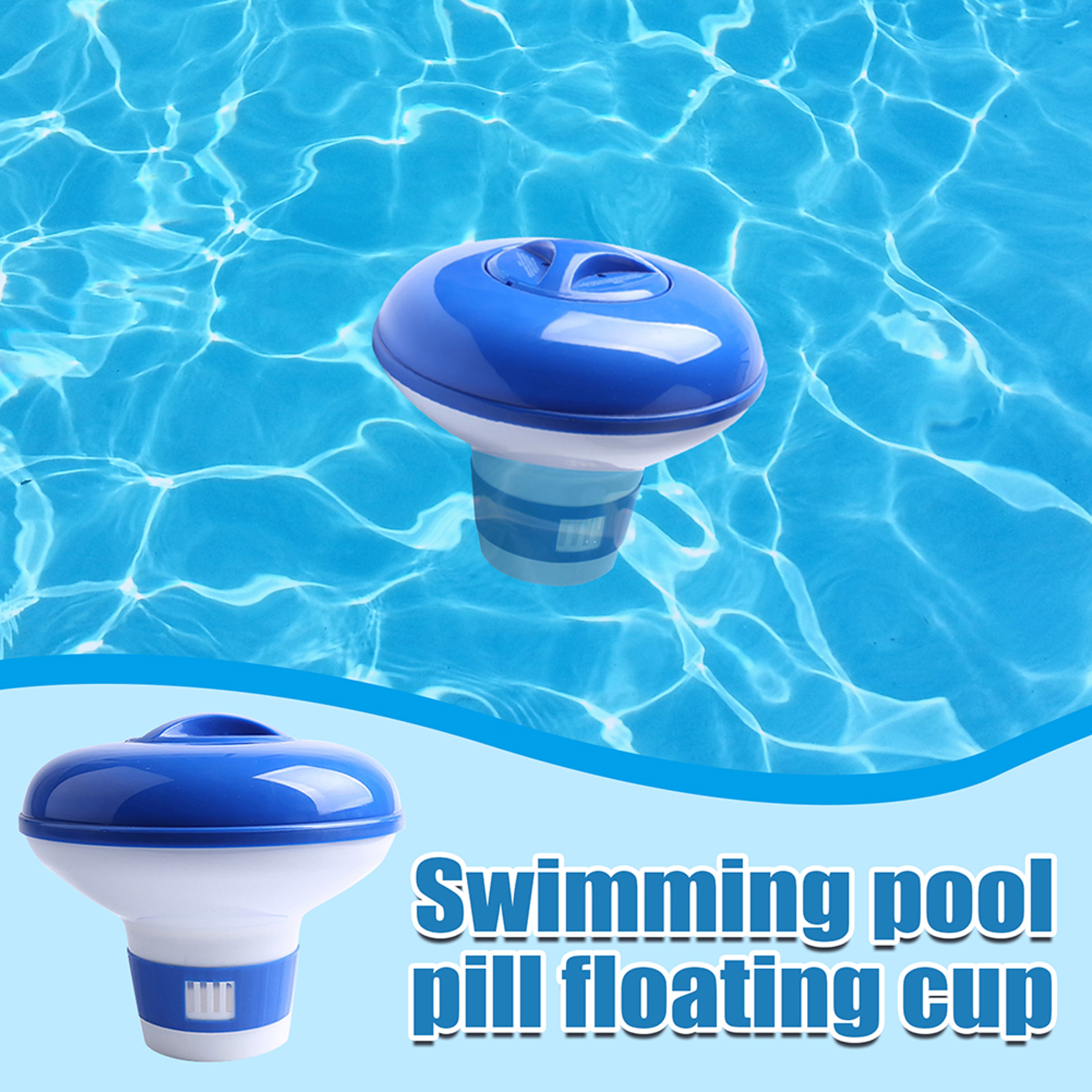Floating Pool Chlorine Dispenser For Chlorine  Bromine Tablets  Adjustable Pool Chemical Floater Fo 3
