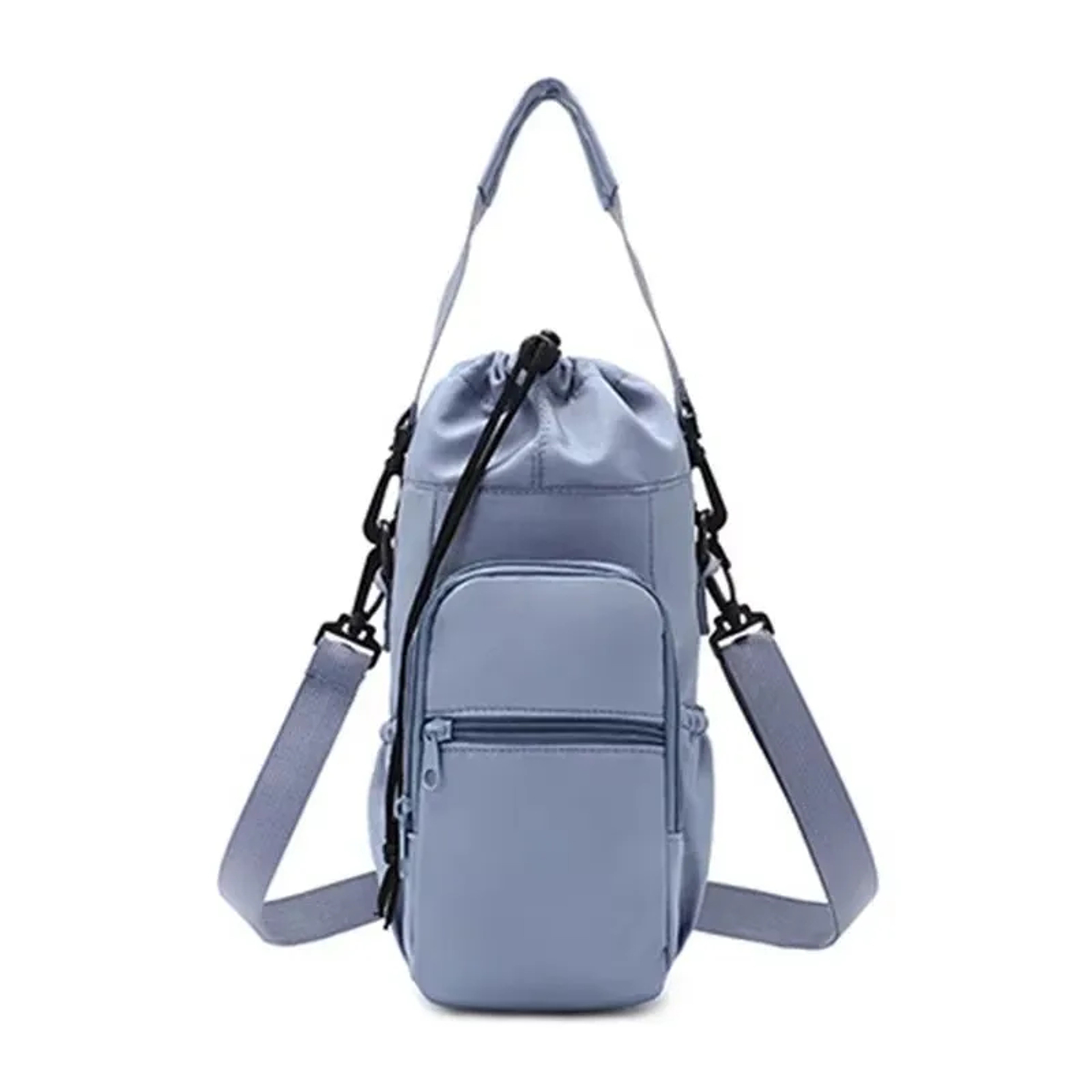 Insulated Water Bottle Carrier With Adjustable Strap  Phone Pocket For Travel Hiking  Everyday Use 0