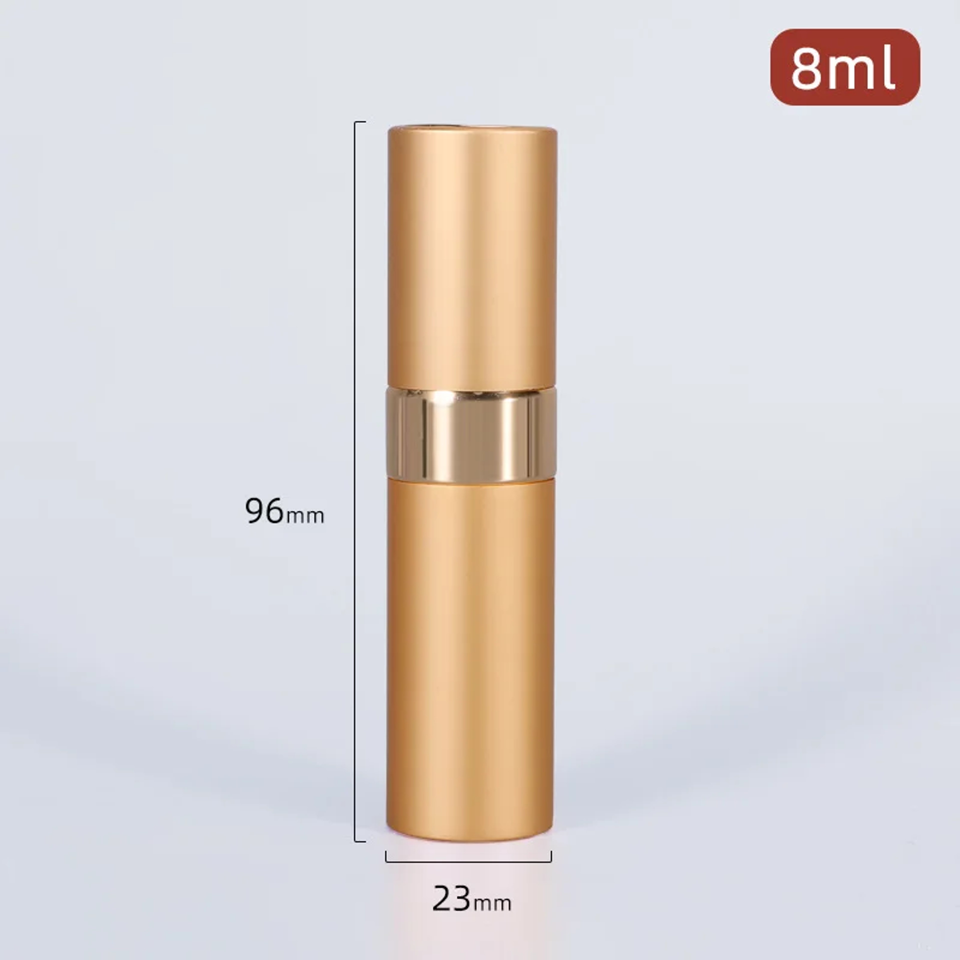 Refillable Perfume Atomizer Mini Travel Perfume Bottle with Portable Aluminum Spray Case – view 7