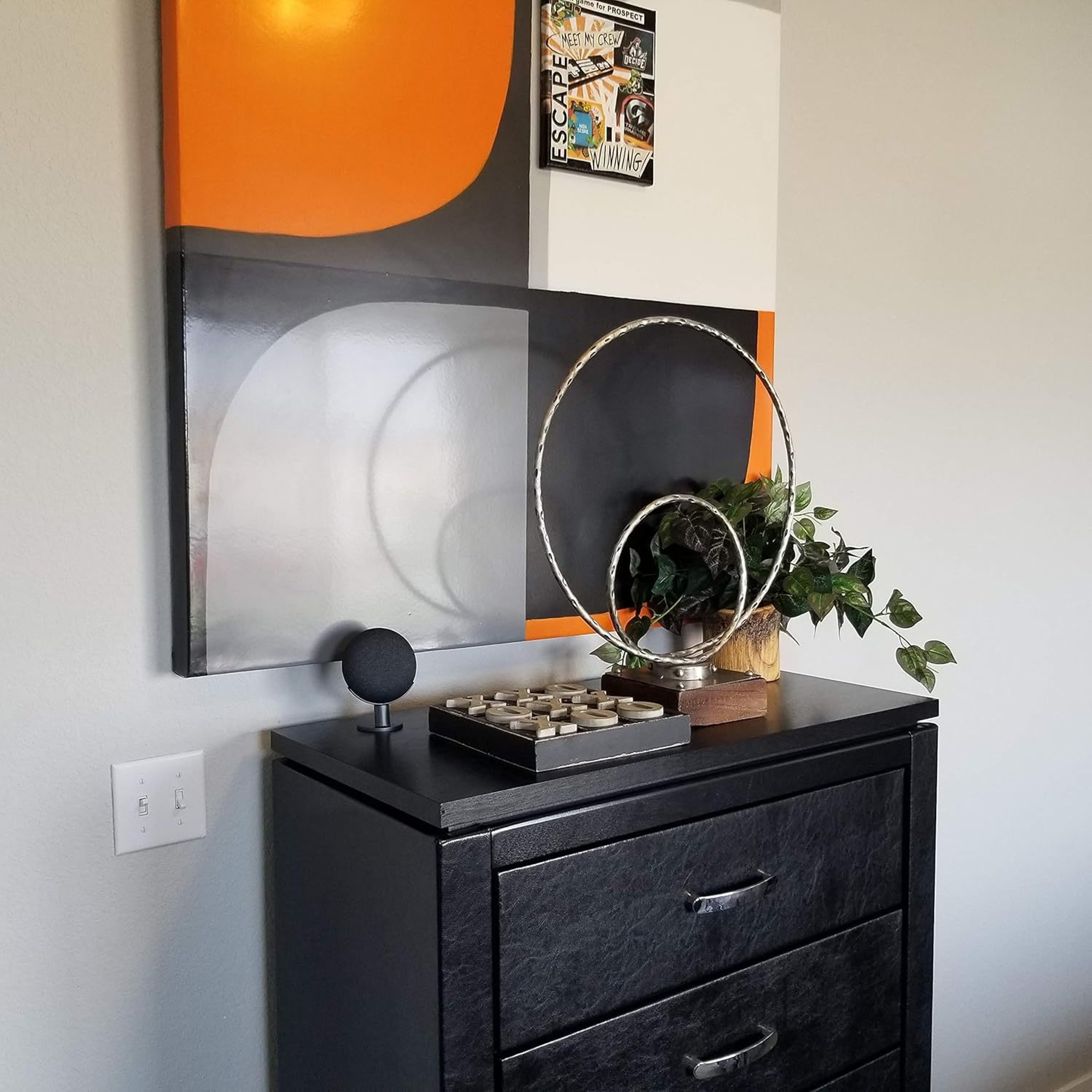 Google Nest Mini Stand and Home Mini Holder with Decorative Desktop Storage Shelf – view 6