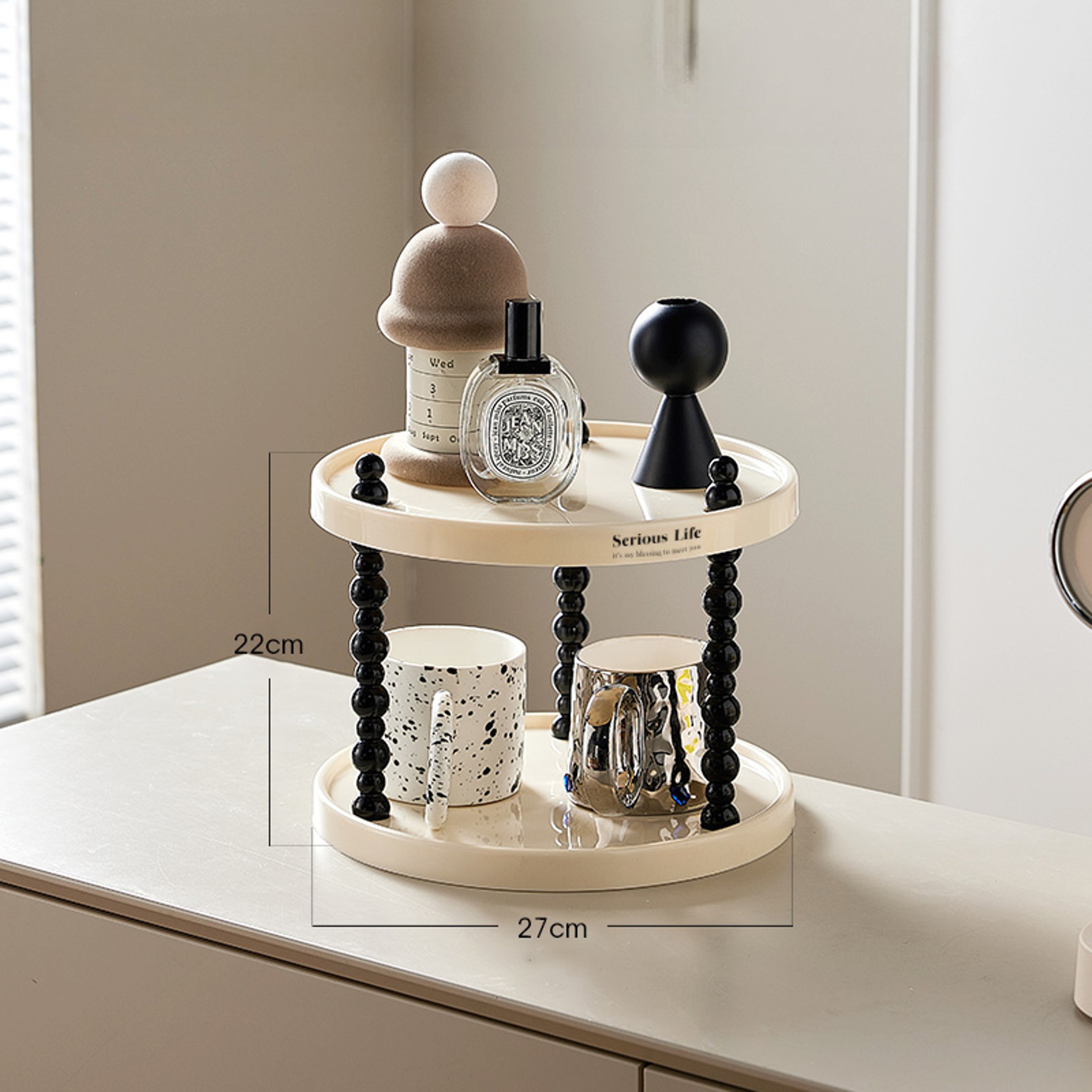 Bathroom Countertop Organizer For Makeup Perfume And Everyday Essentials 1
