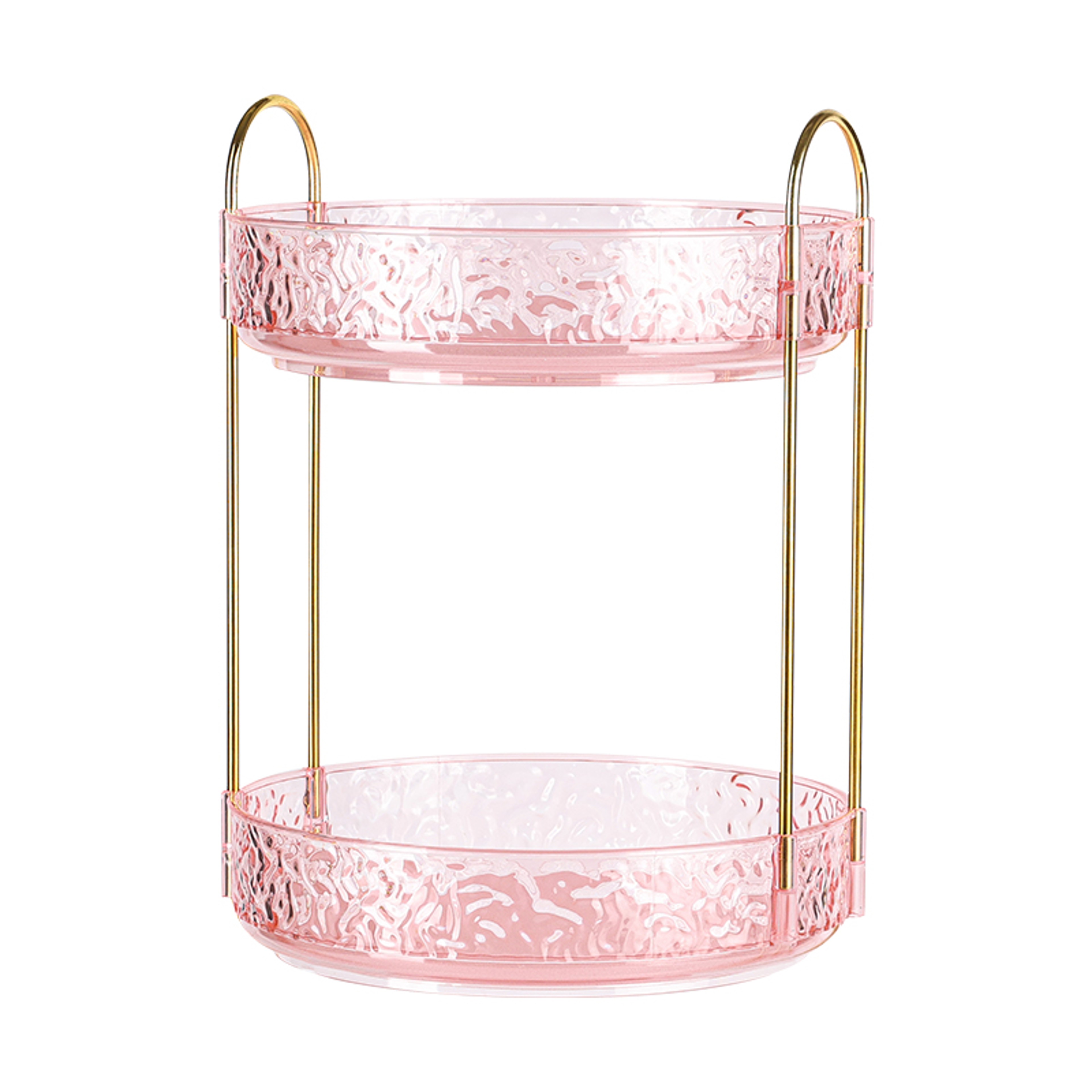 Luxury Rotating Makeup Organizer Multi Layer Skincare And Perfume Storage 2